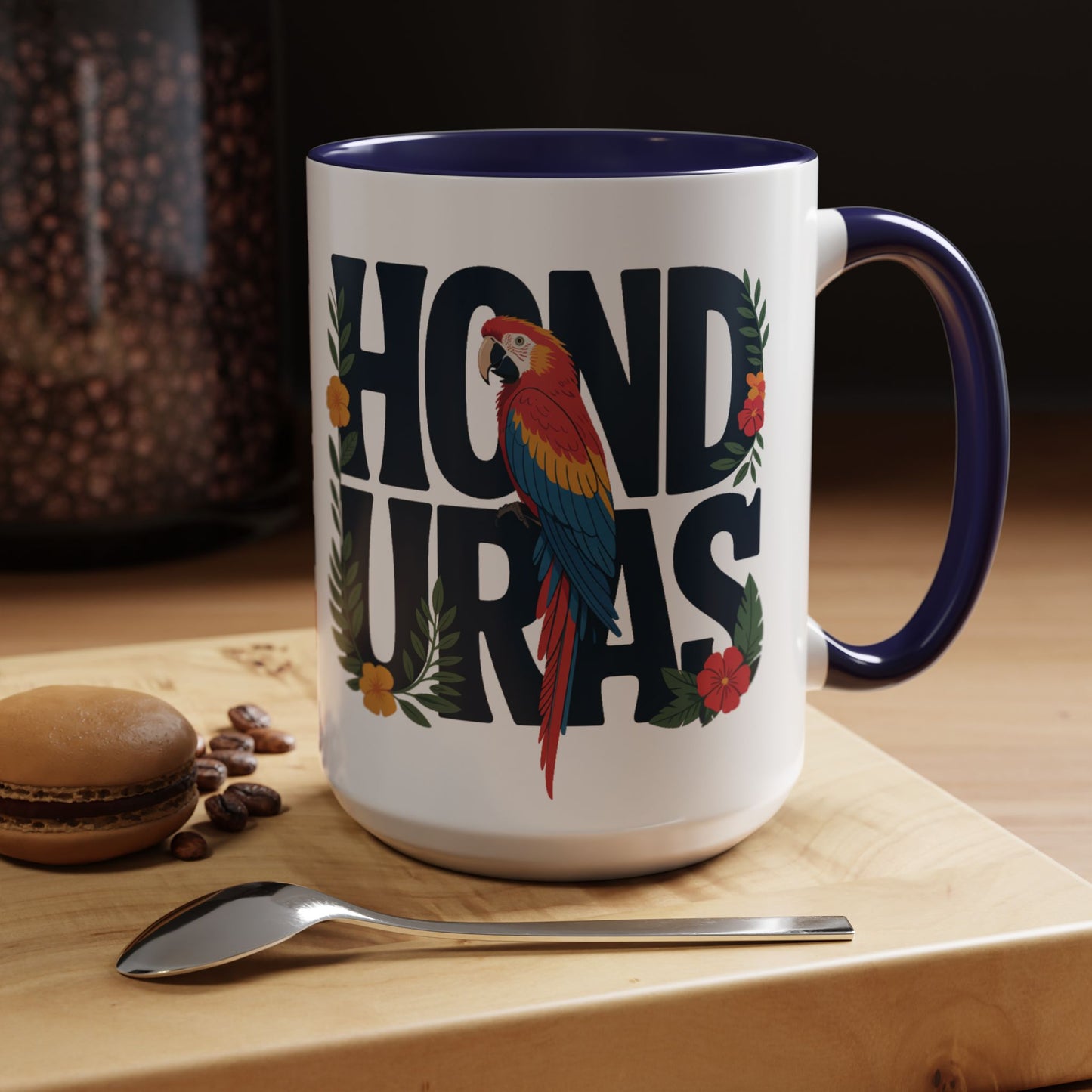 Honduras Mug - Honduran Pride Coffee Cup Gift | Catracho Orgullo Hondureño | Central American Latino Heritage Mug