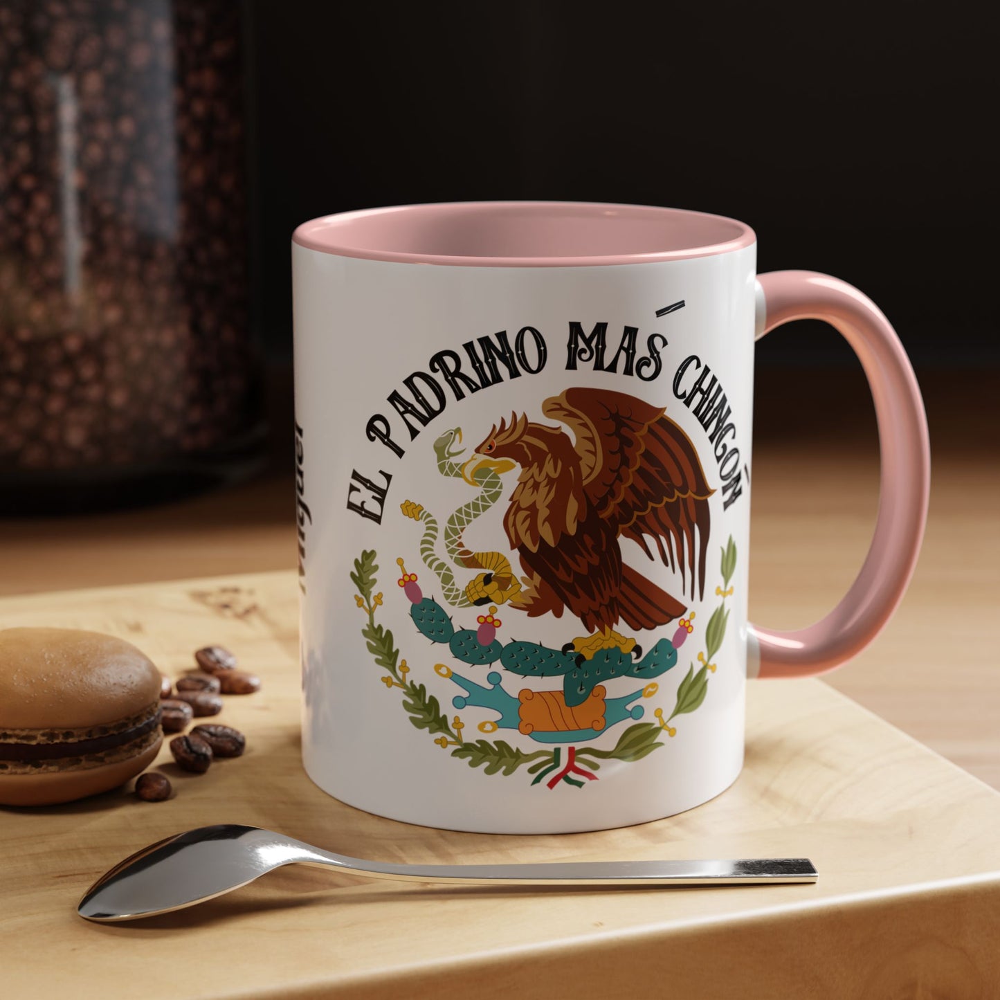 Custom El Padrino Más Chingón Mug | Accent Coffee Mug | Padrino Gifts Personal