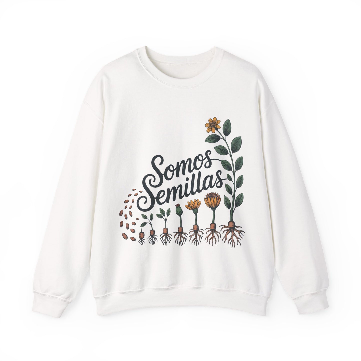 Somos Semillas Sweatshirt - We Are Seeds Latino Heritage Pride Gift - Hispanic Cultural Apparel for Women Men