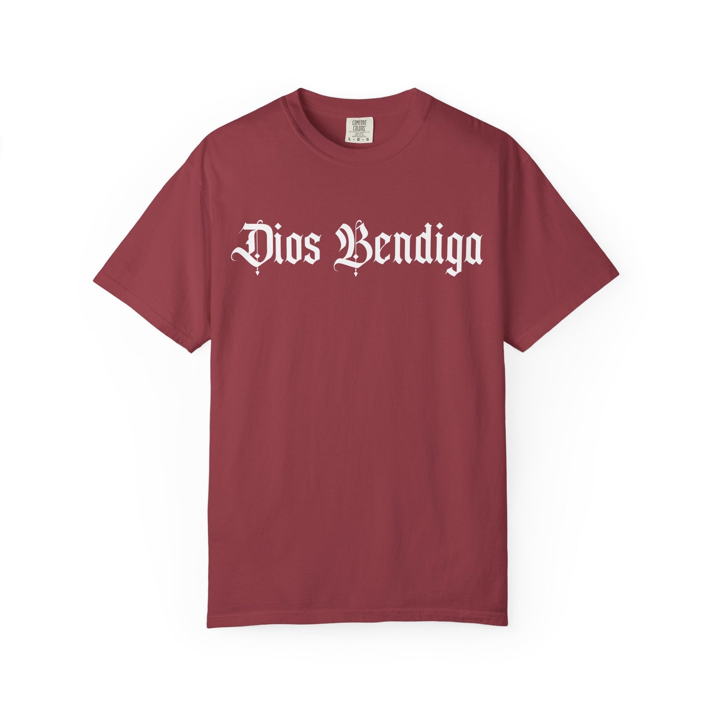 Dios Bendiga Shirt |  Chicano Streetwear Tee | Latino Graphic Tee | Camisa Cristiana | Comfort Colors T Shirt