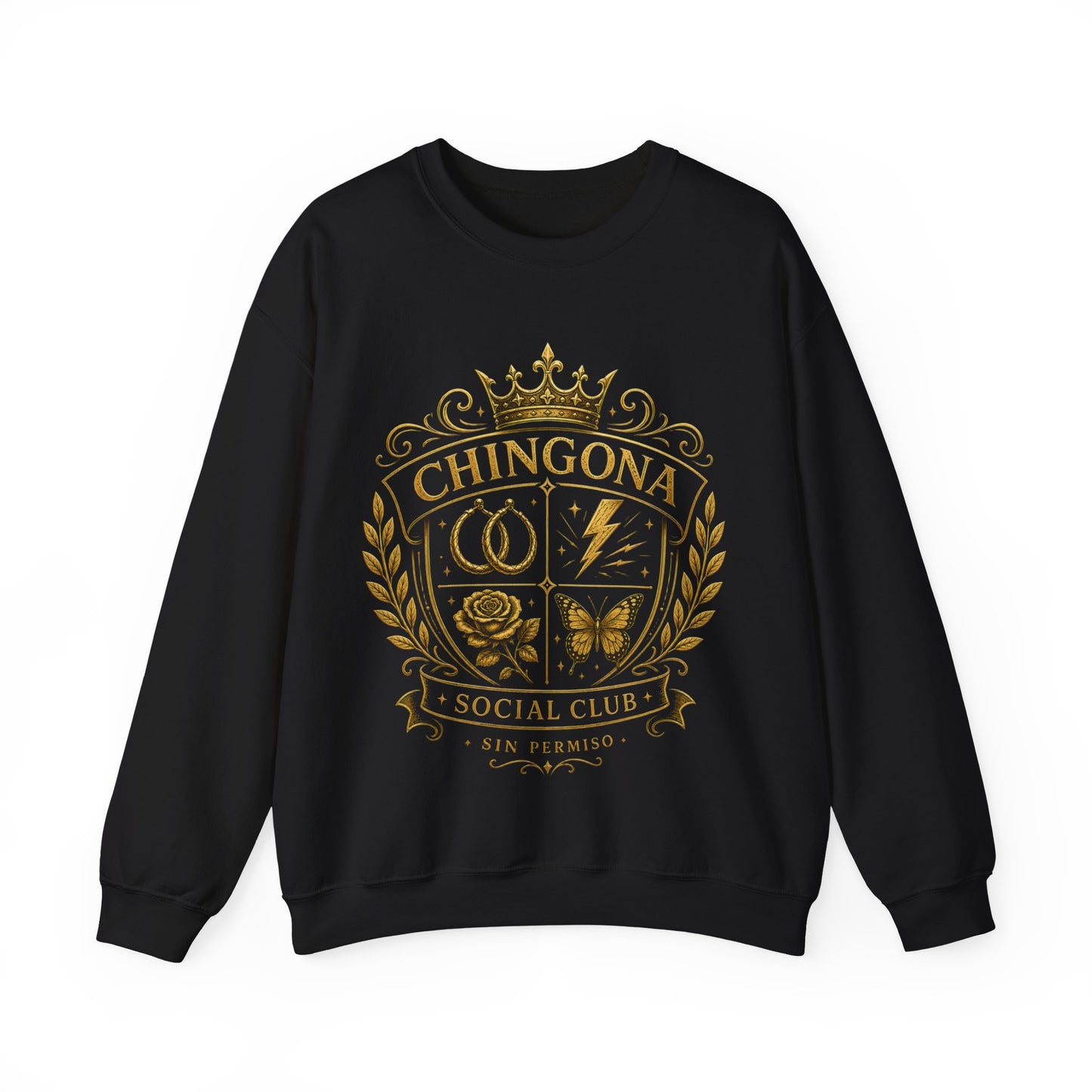 Chingona Comadre Energy Sweatshirt - Latina Gift for Her - Regalos para Mujer - Latina Pride Sudadera