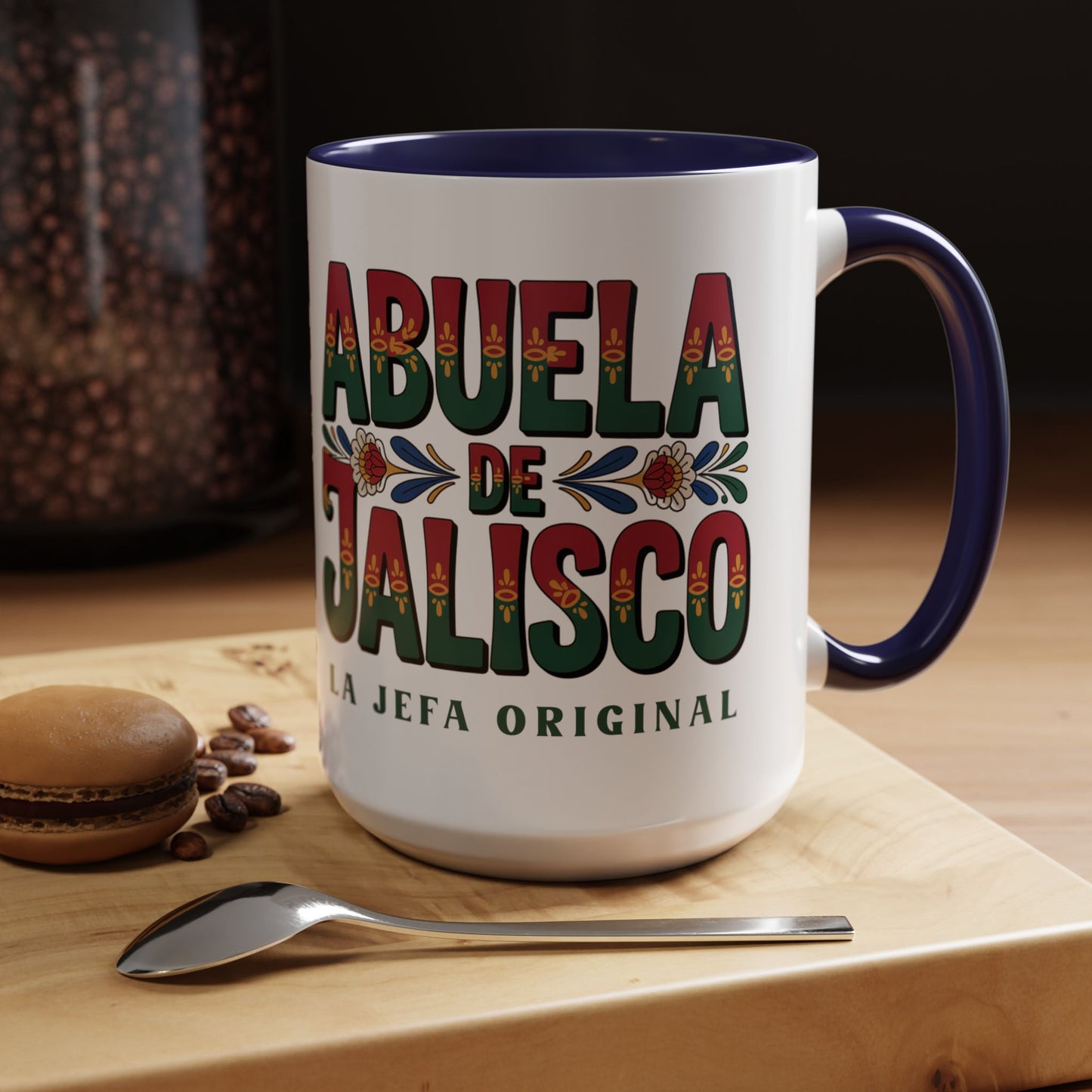 Abuela de Jalisco Mug - Latino Family Gift - Spanish Grandma Coffee Cup - Abuela Regalo - Hispanic Grandmother Present