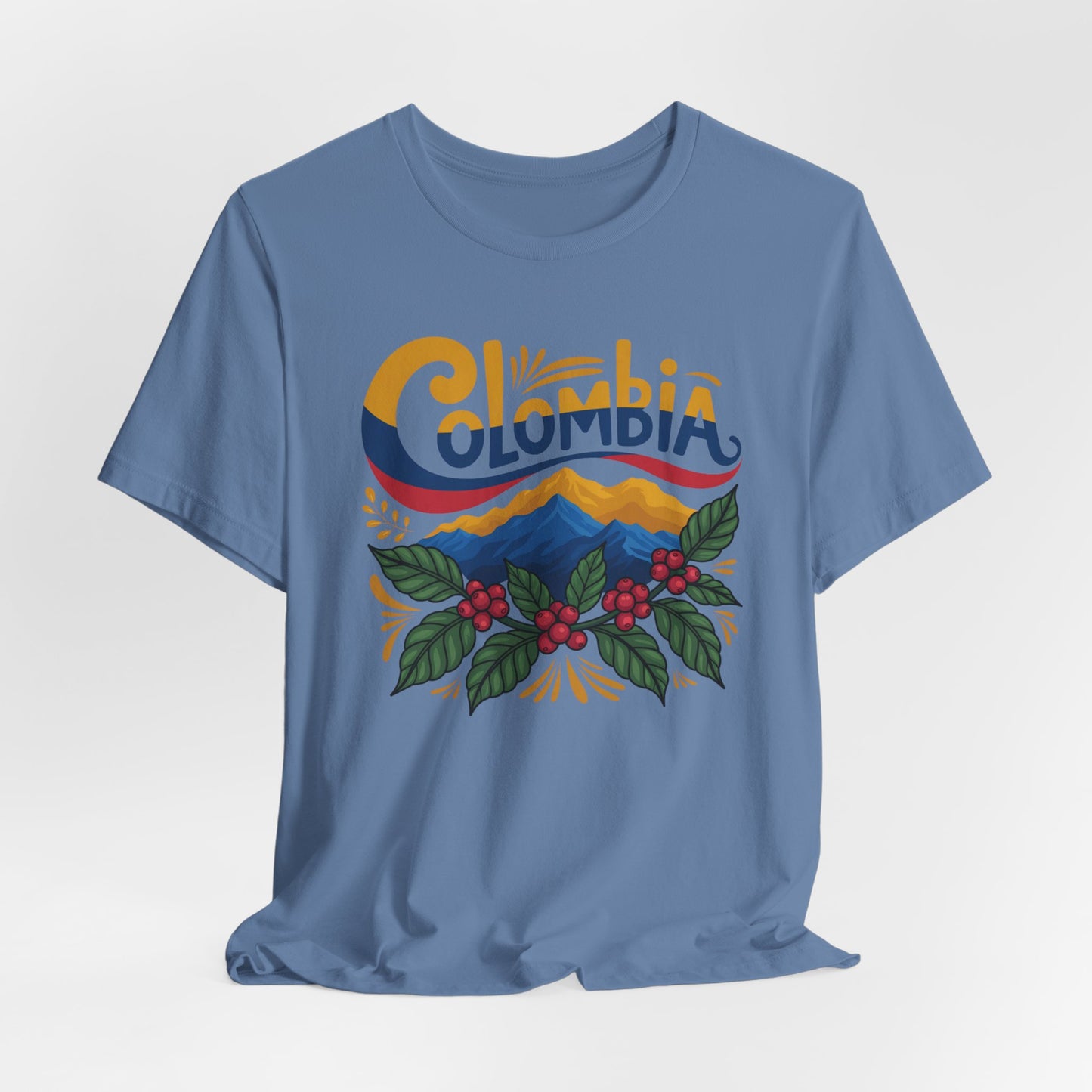 Colombia T-Shirt - Colombian Pride Tee - Orgullo Colombiano Gift - Hispanic Heritage Shirt - Colombia Amor