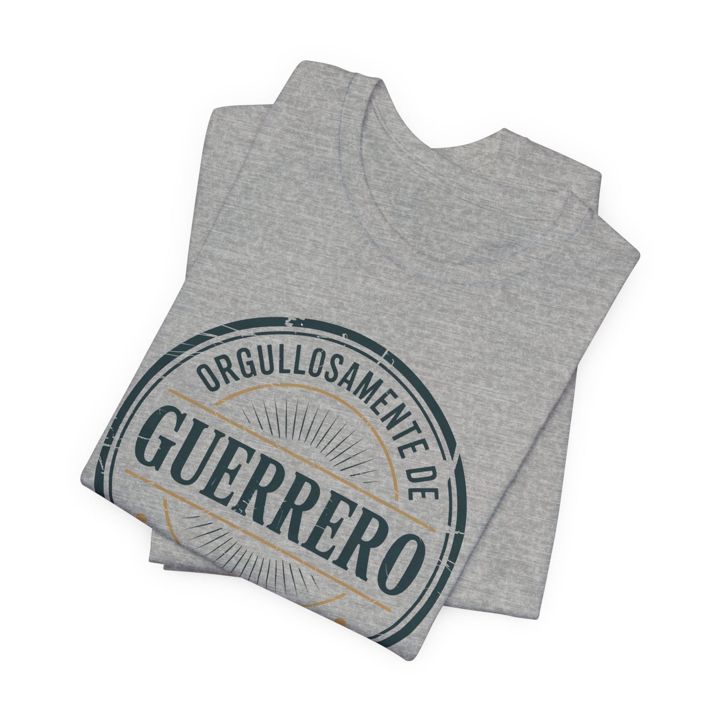 Guerrero T-Shirt - Mexican Heritage Pride Tee - Estado Guerrero Mexico Shirt - Orgullo Mexicano Gift