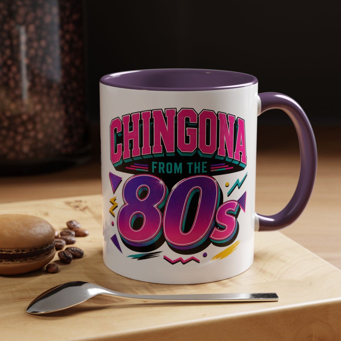 Chingona from the 80s Mug | Latina Gift | Regalos Para Mujer | Spanish Coffee Cup | Latina Pride Gift for Her