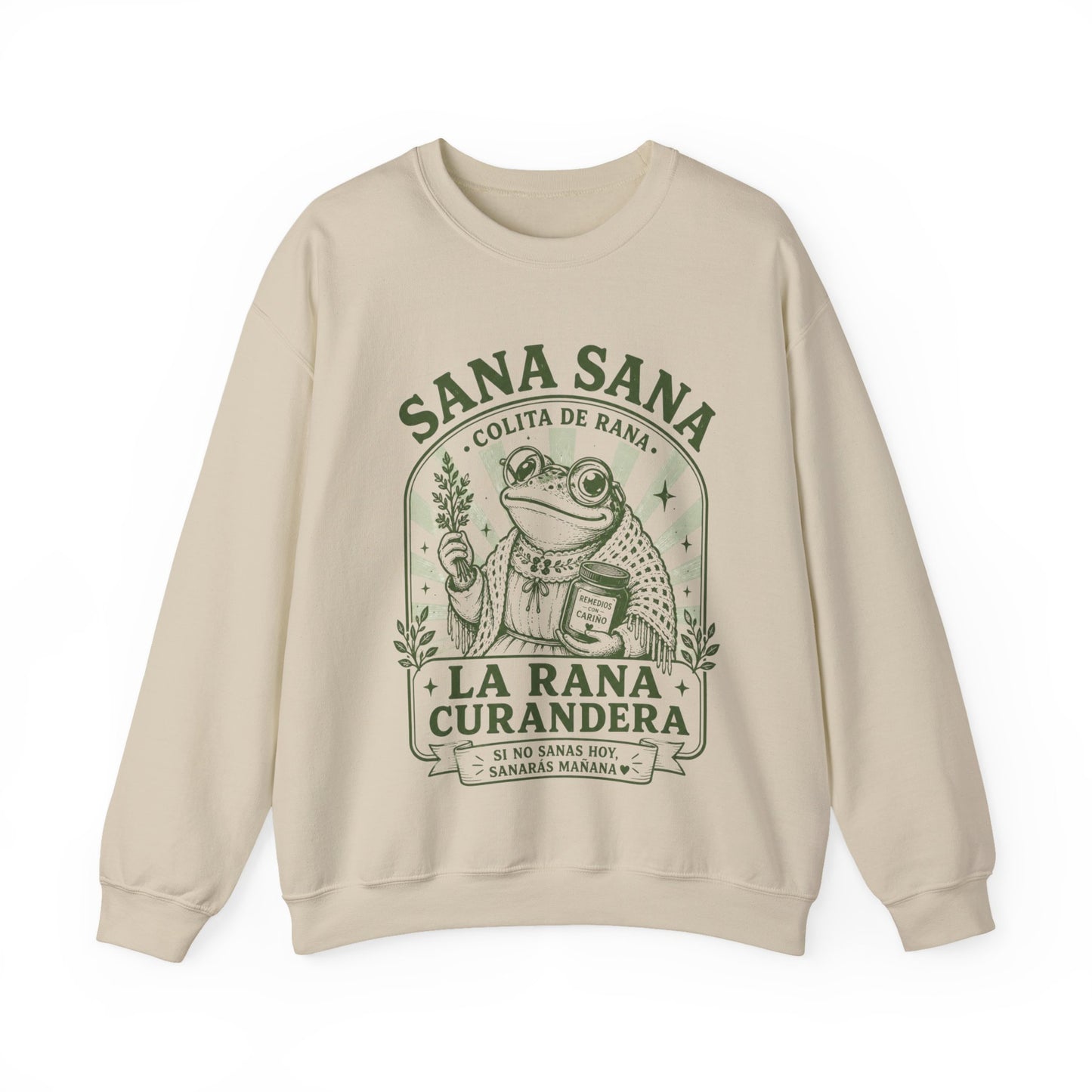 Colita De Rana Sweatshirt - Funny Spanish Saying Sudadera - Latina Gift - Bilingual Humor Pullover