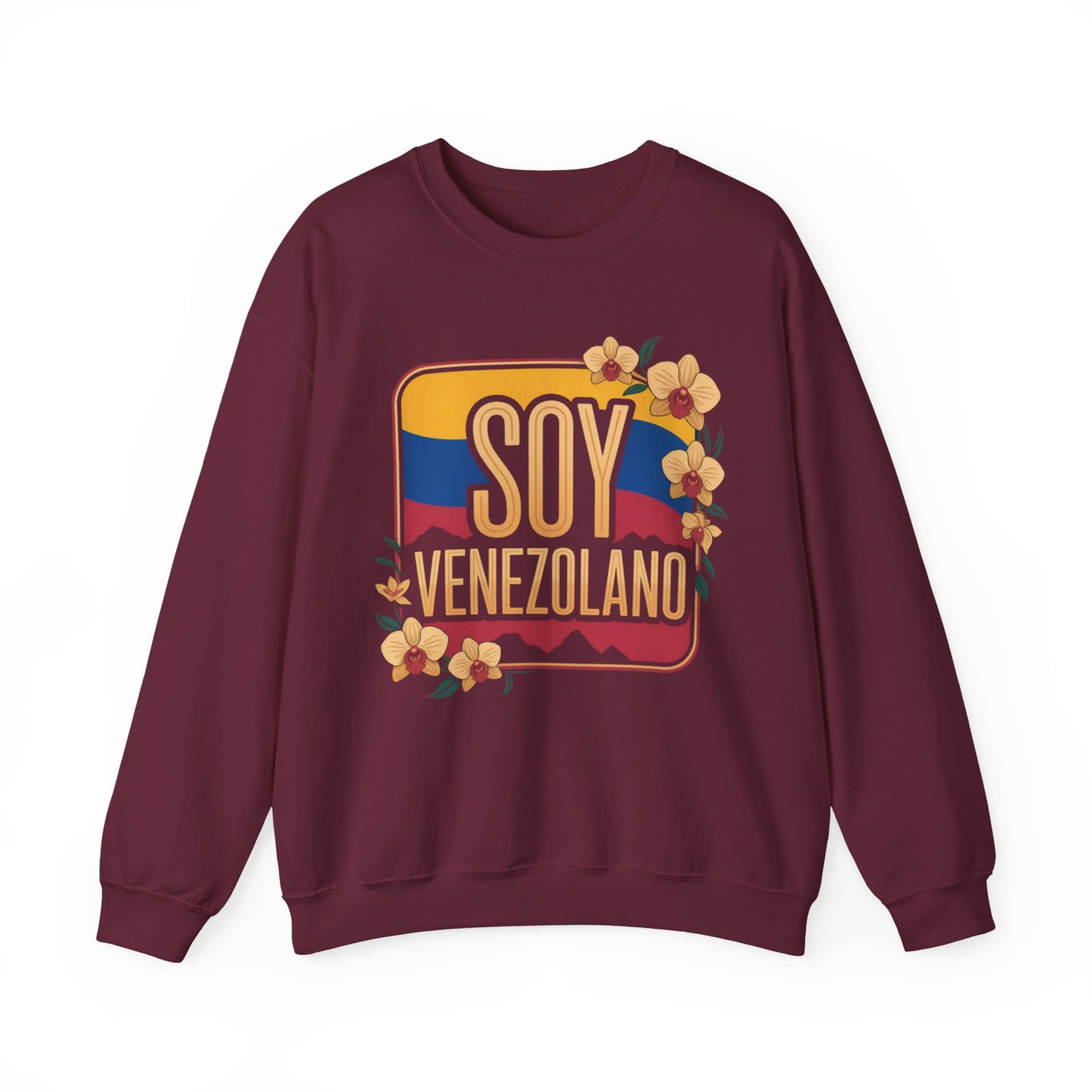 Venezuela Sweatshirt - Venezuelan Heritage Pride Sudadera - VZLA Flag Gift - Orgullo Venezolano Clothing
