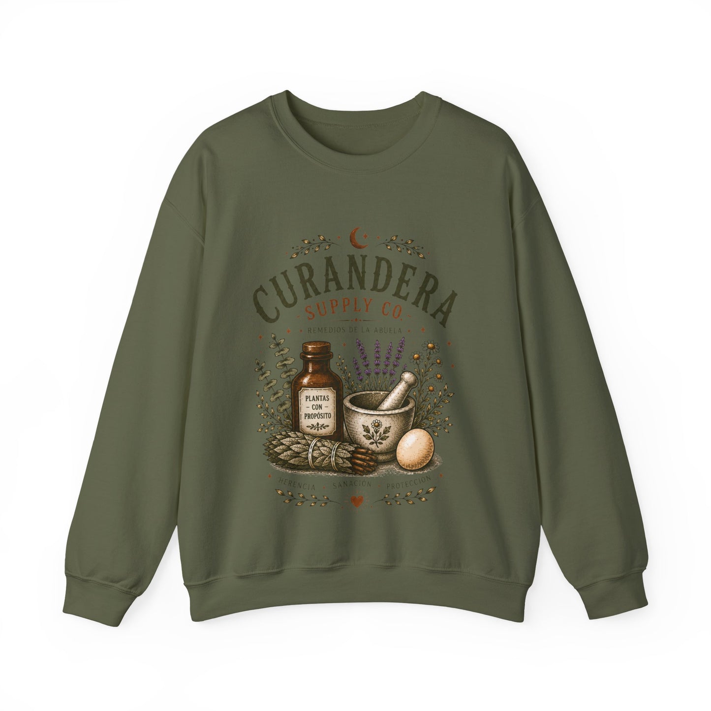 Bruja Sweatshirt - Latina Witch Magic Sudadera - Spiritual Gifts for Her - Mystical Latina Pride Hoodie