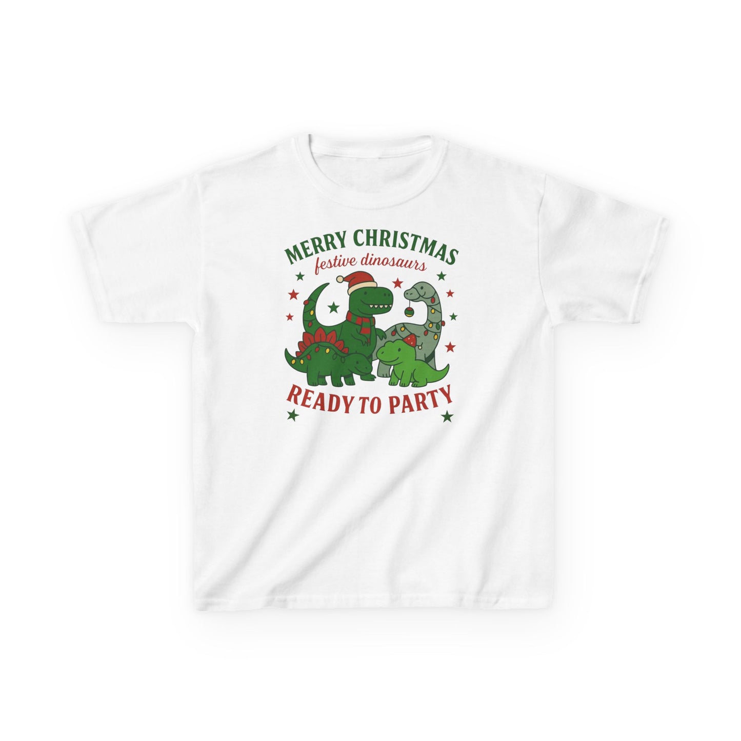 Christmas Dinosaur Kids shirt
