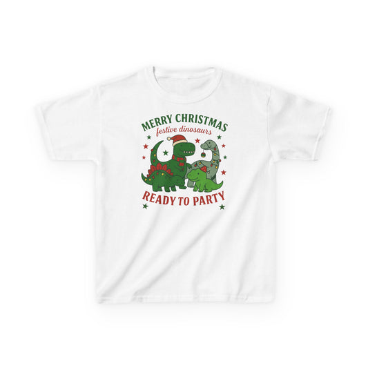 Christmas Dinosaur Kids shirt