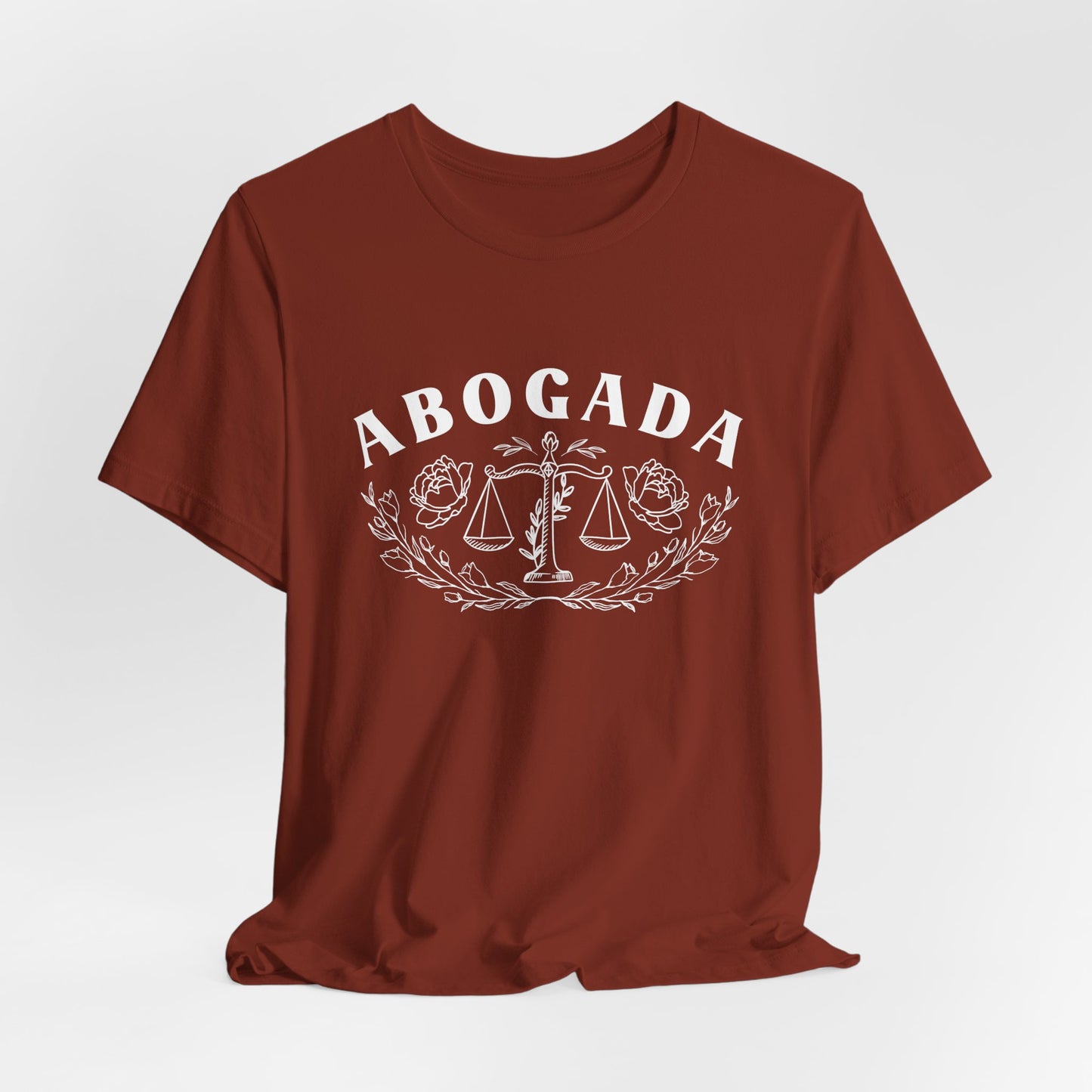 Abogada T-Shirt - Latina Lawyer Pride Tee - Mujer Fuerte Gift - Latino Heritage Shirt - Abogada Power