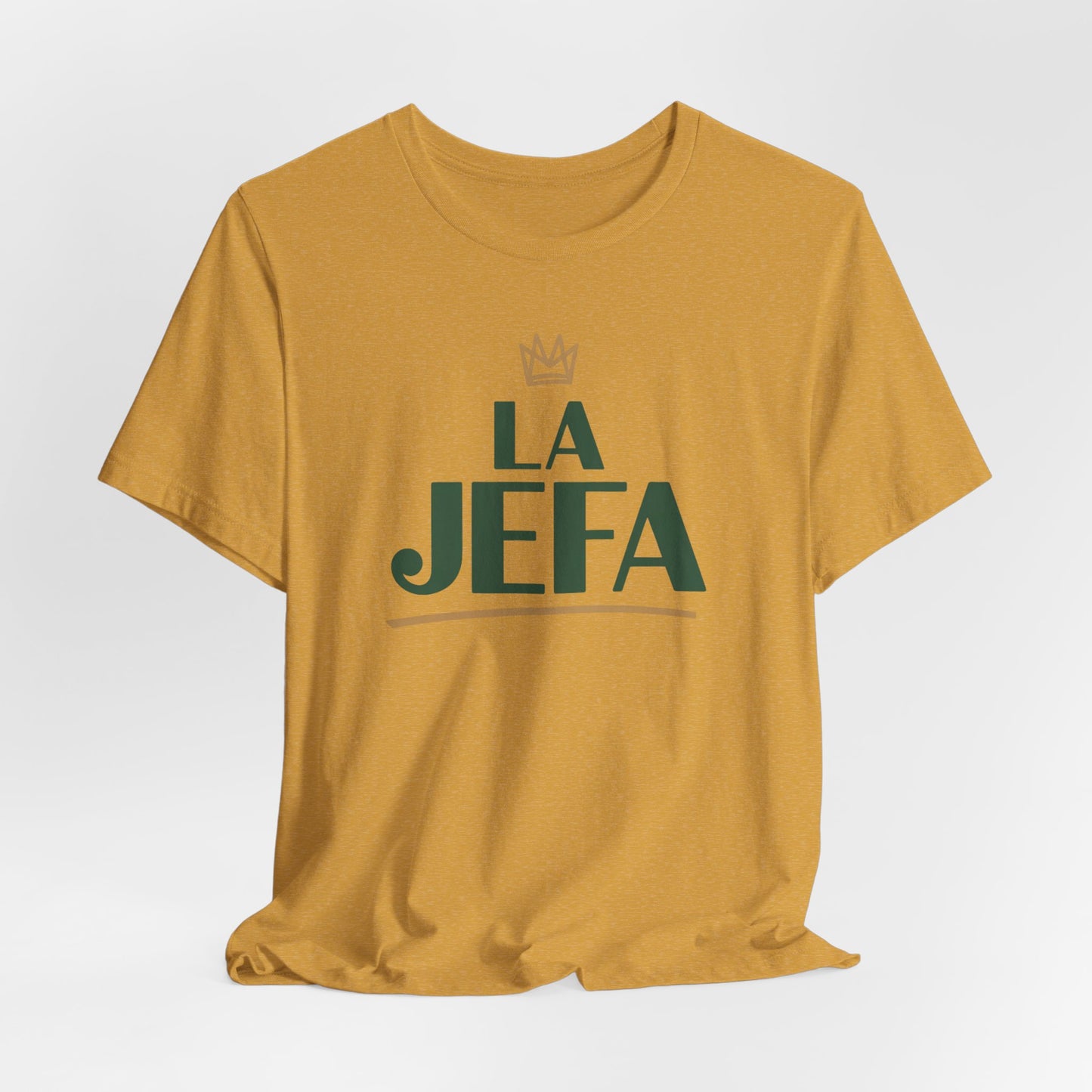 La Jefa T-Shirt - Latina Boss Lady Tee - Hispanic Pride Shirt - Mujer Fuerte Gift - Feminist Empowerment Tshirt
