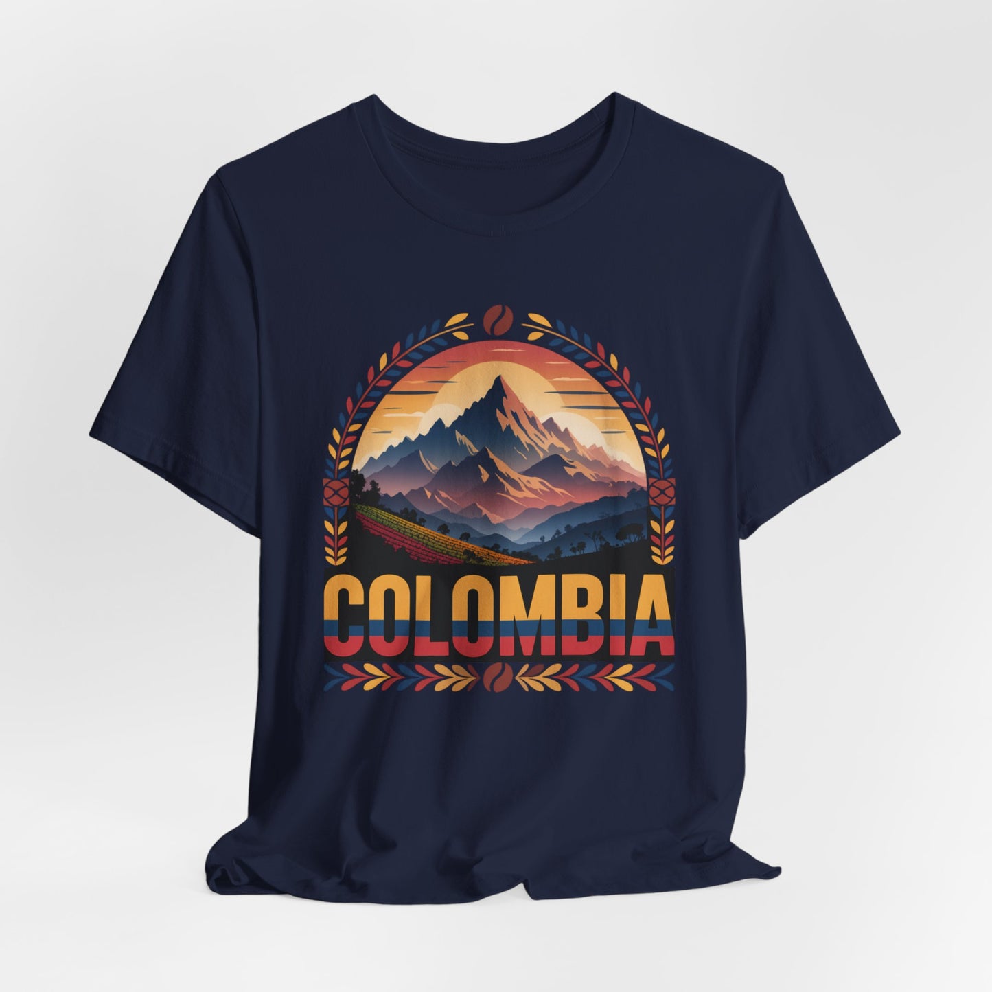 Colombia T-Shirt - Colombian Heritage Pride Tee - Orgullo Colombiano Gift - Mi Colombia Shirt - Hispanic Pride Apparel
