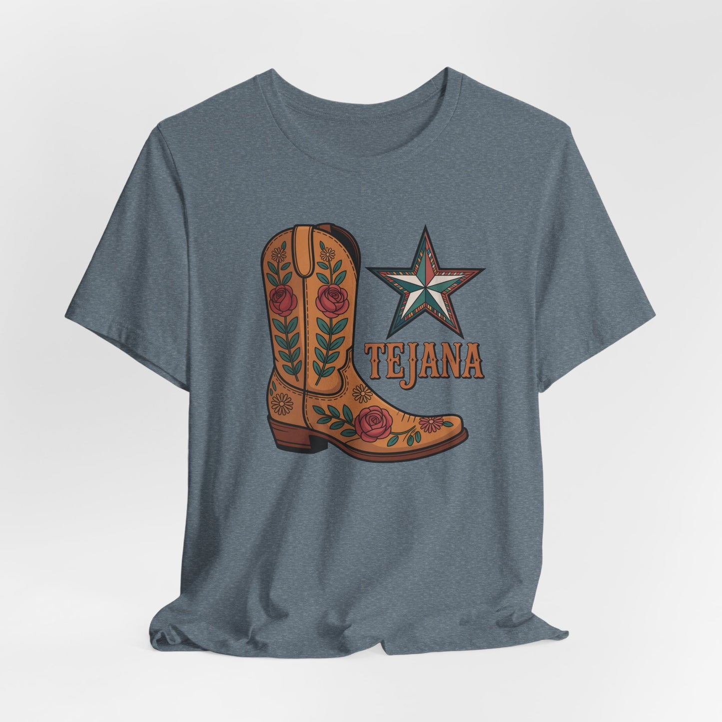 Tejana Proud T-Shirt - Proud Texas Latina Tee - Hispanic Pride Gift - Tejana Mujer Shirt - Latino American Pride Top
