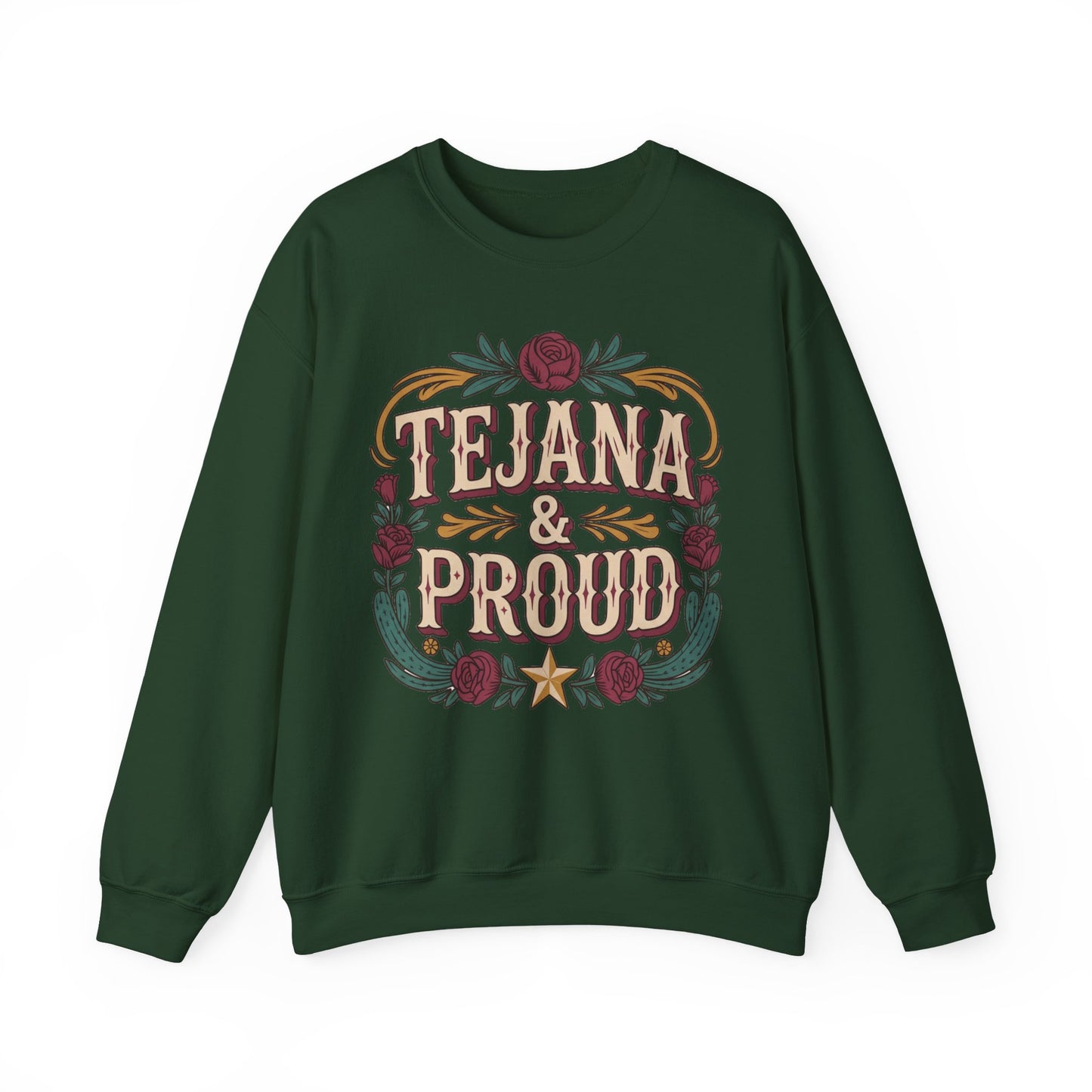 Tejana Sweatshirt | Texas Latina Pride Gift | Hispanic Heritage Hoodie | Tejana Mujer Regalo | South Texas Girl