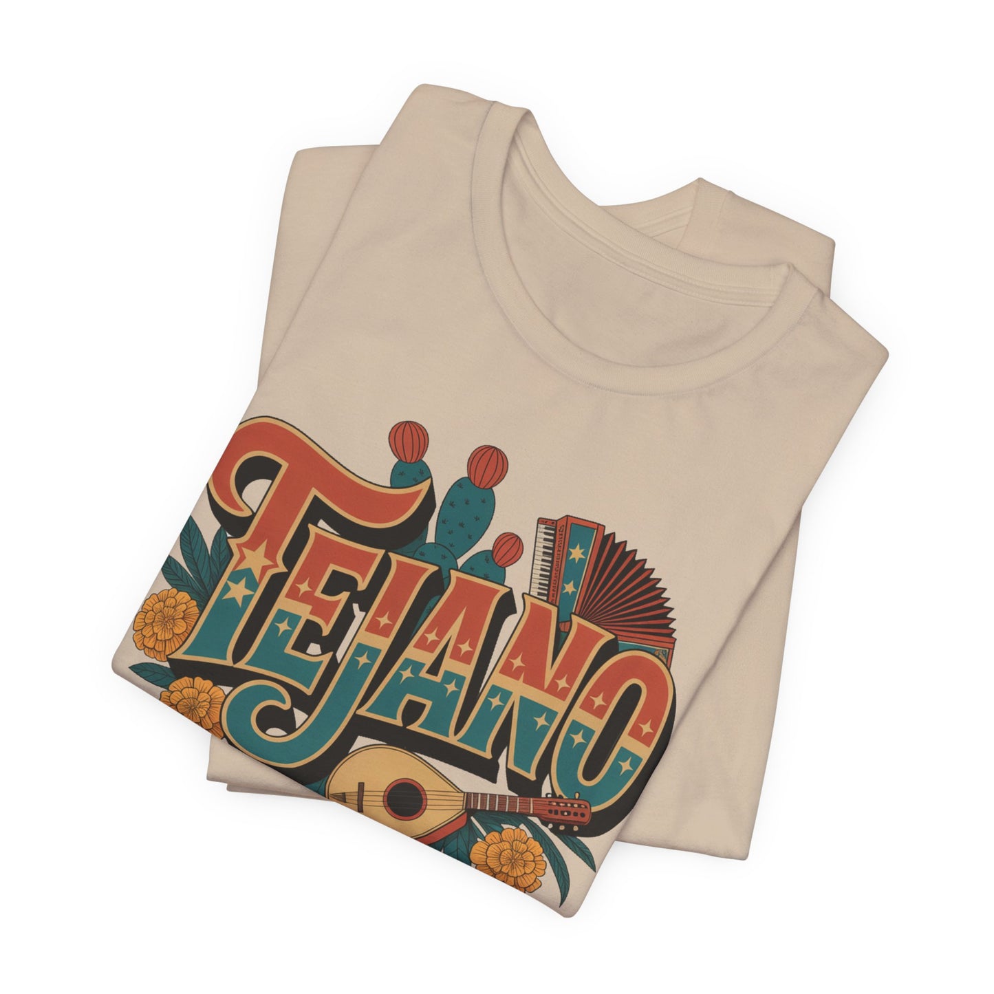 Tejano T-Shirt - Orgulloso Tejano Pride Tee - Texas Mexican Heritage Gift - Latino Culture Shirt - Tex Mex Style