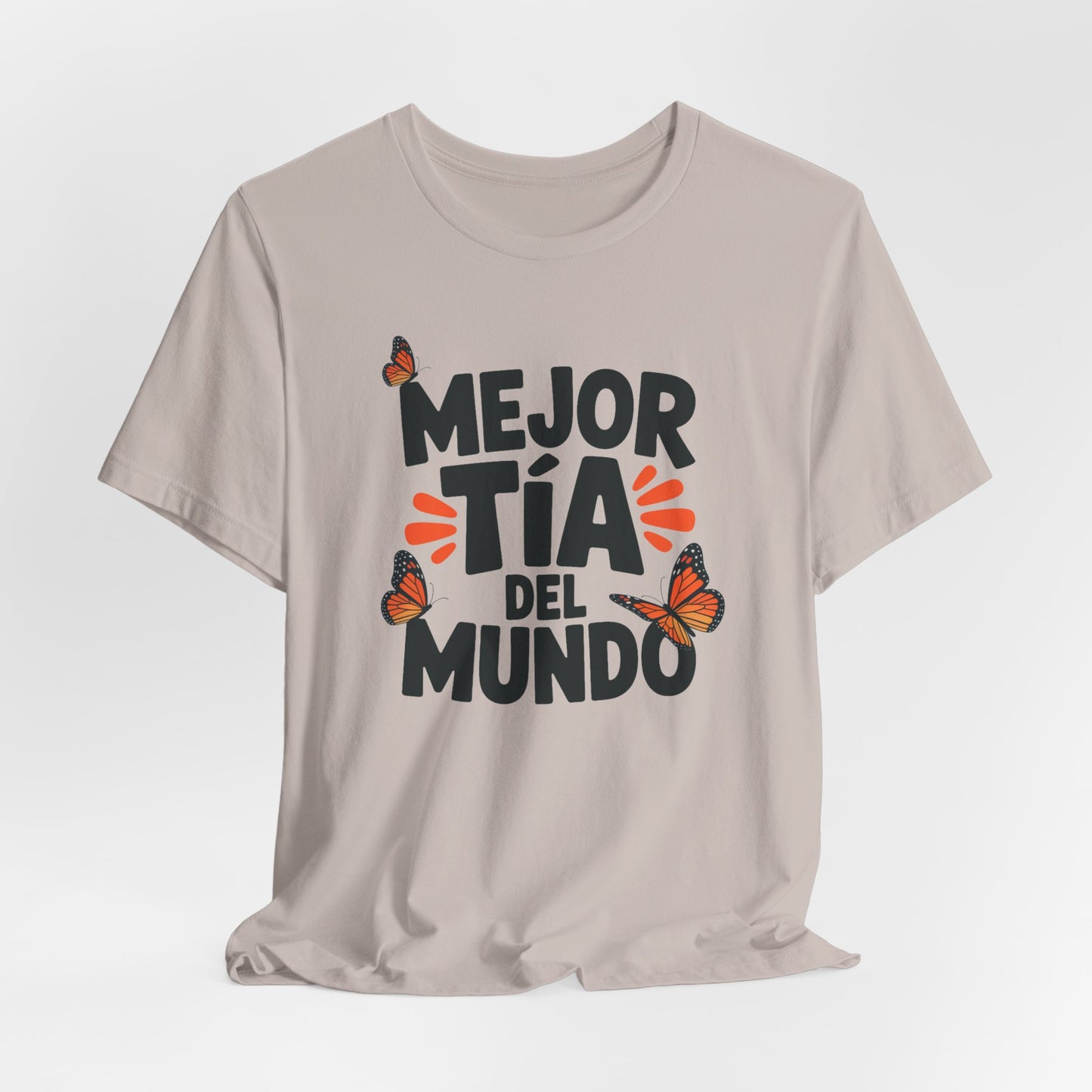 Mejor Tia Del Mundo T-Shirt | Proud Tia Gift | Latino Family Tee | Best Tia Ever Shirt | Tia Birthday Regalo