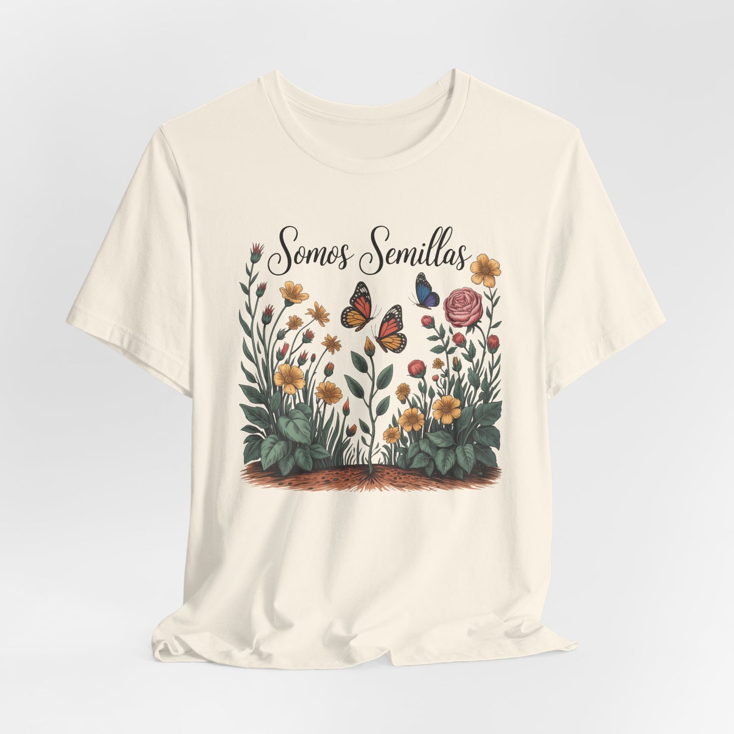Somos Semillas T-Shirt - Latino Heritage Tee - Hispanic Pride Shirt - Latina Power Gift - Cultural Latinx Apparel
