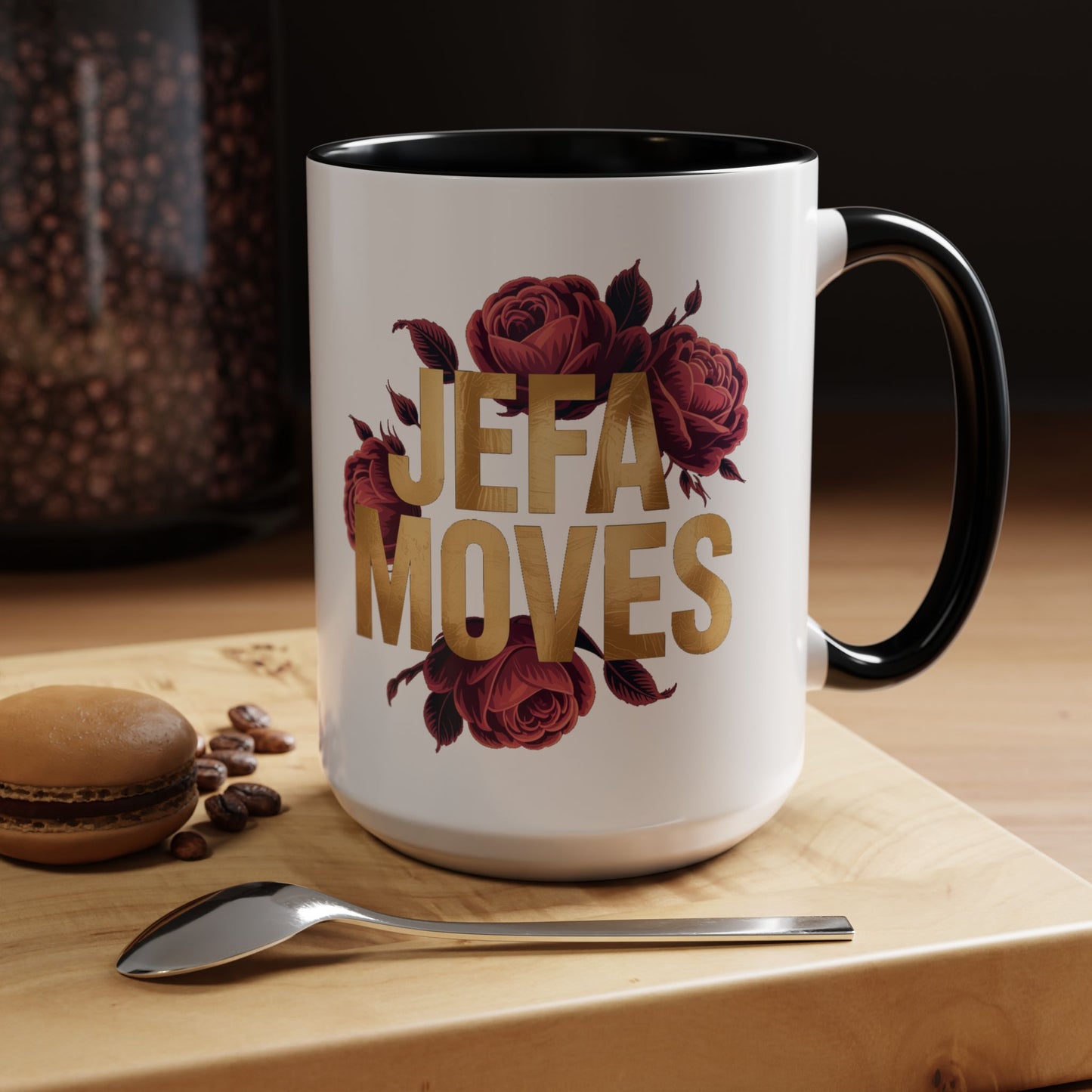 Jefa Moves Mug - Female Boss Coffee Cup | Latina Gift | Spanish Empowerment Mug | Gift for Her | Regalos Para Mujer