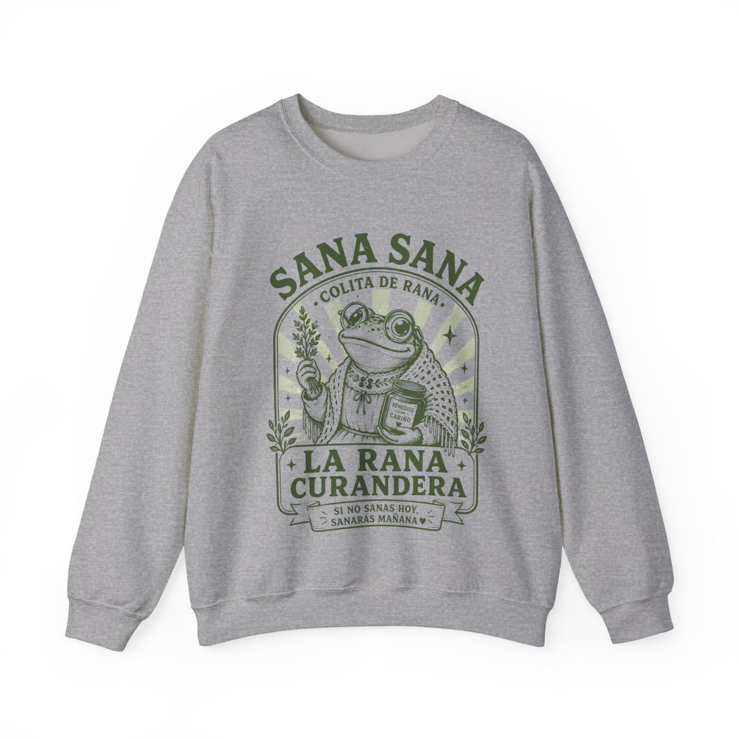 Colita De Rana Sweatshirt - Funny Spanish Saying Sudadera - Latina Gift - Bilingual Humor Pullover