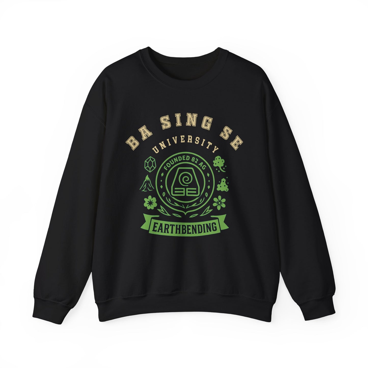 Ba Sing Se University Graphic Sweatshirt | The Last Airbender Shirt Gift, Anime Apparel | Fan Art