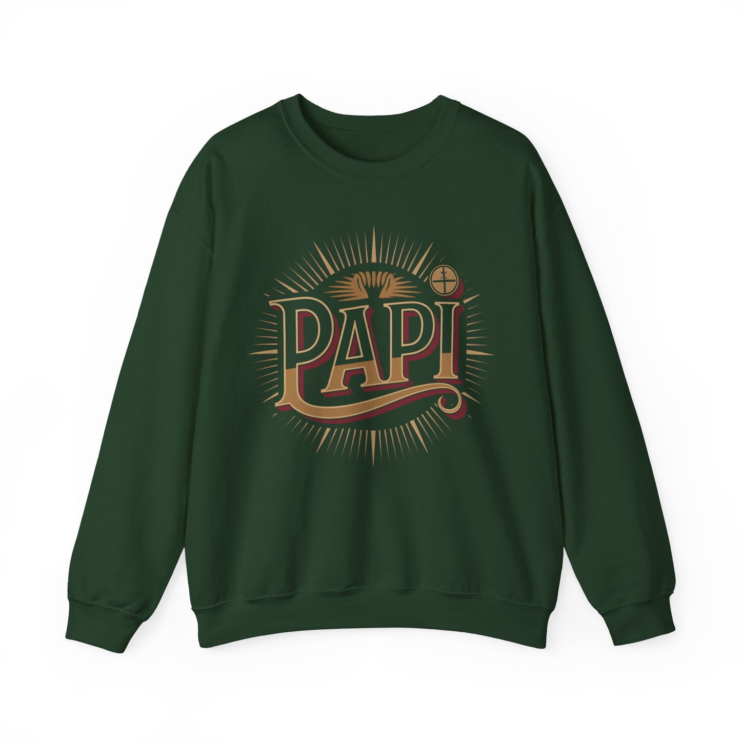 Hola Papi Sweatshirt - Latino Dad Gift - Spanish Father Hoodie - Hispanic Family Pride - Papi Shirt Gift