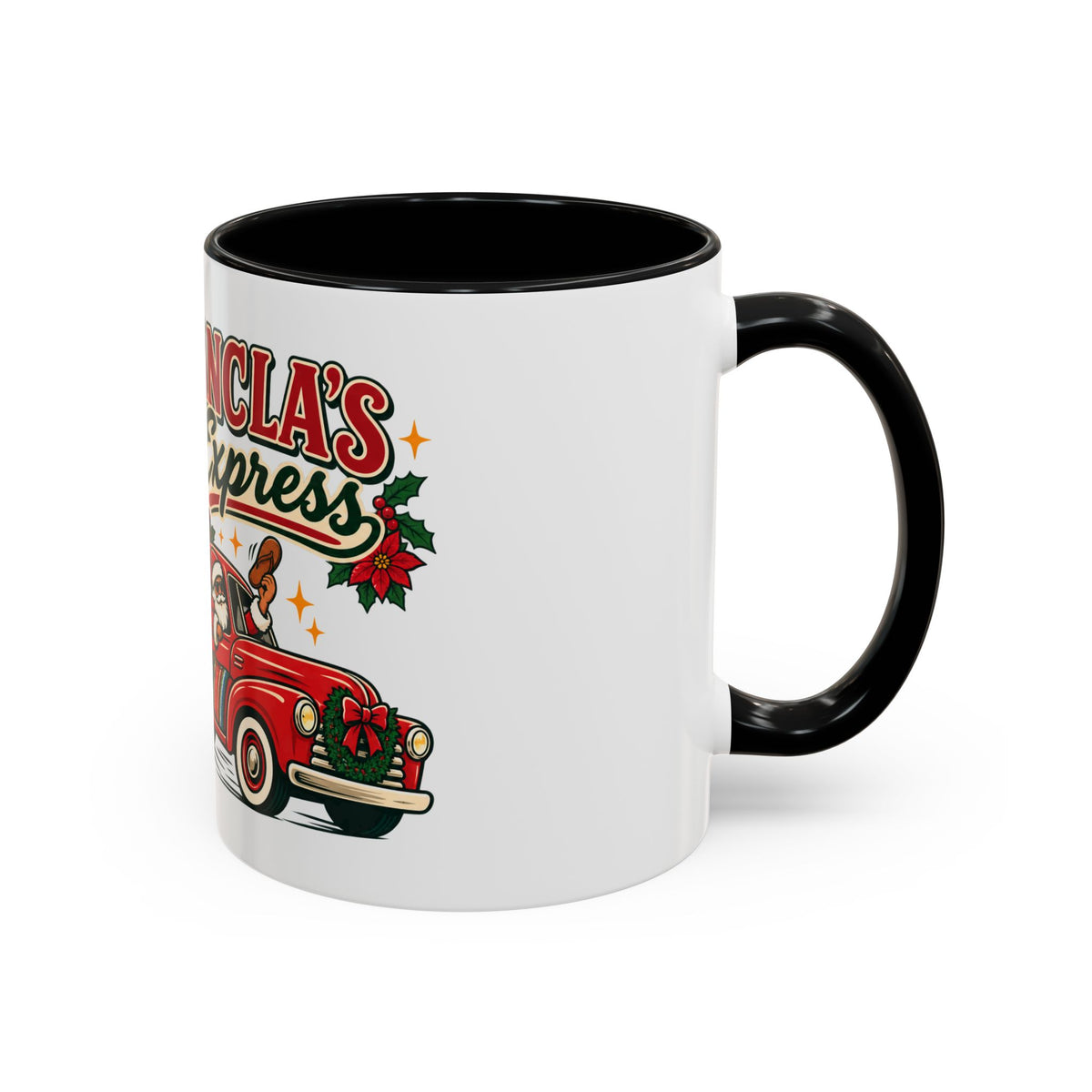 La Chancla Express Mug - Funny Mexican Christmas Mug - Santa Chancla Navidad Gift