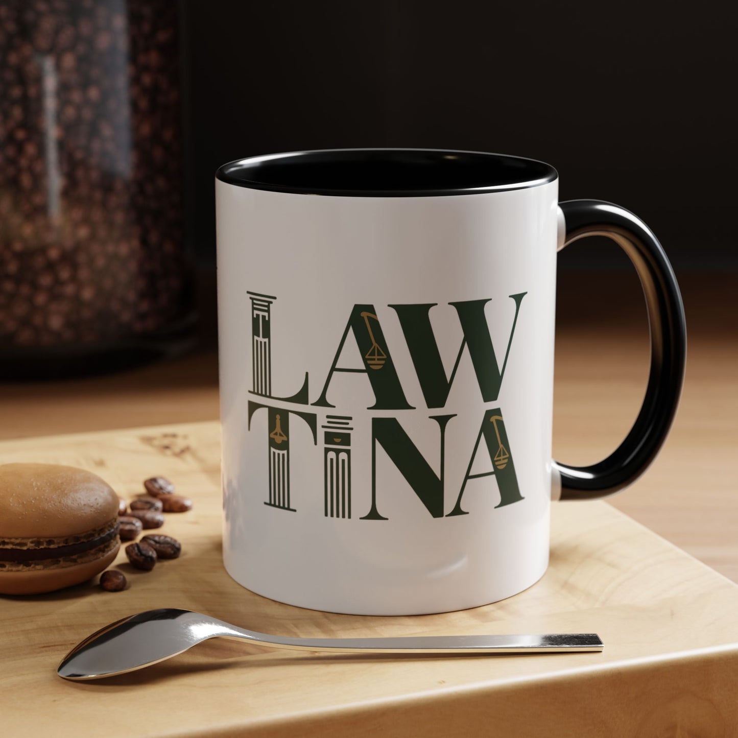 Lawtina Mug - Abogada Latina Gift for Legal Queen, Mujer Fuerte Coffee Cup, Latino Heritage Lawyer Gift