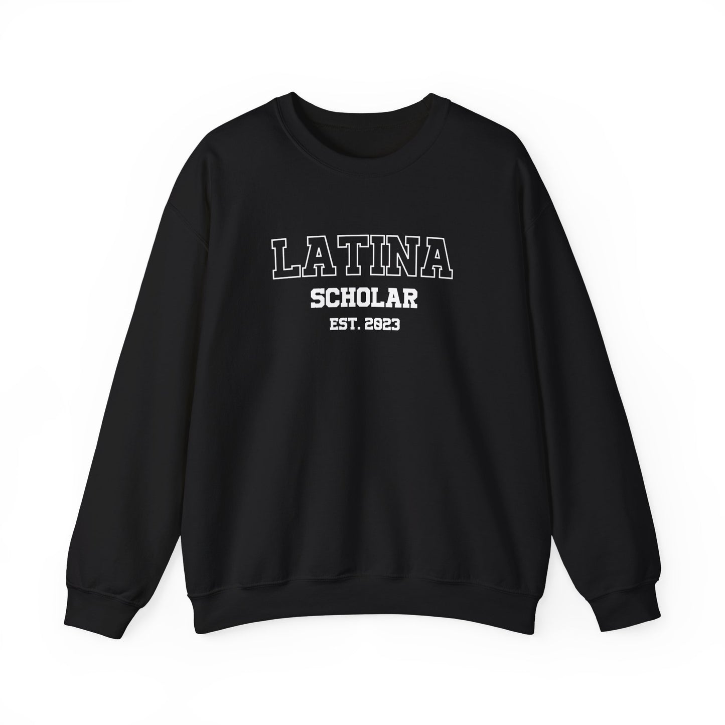 Custom Graduation Gift Latina Scholar Sweater | Latina Empowerment, Latina Shirts | By Mama Latina Artist, Latina Owned Shop