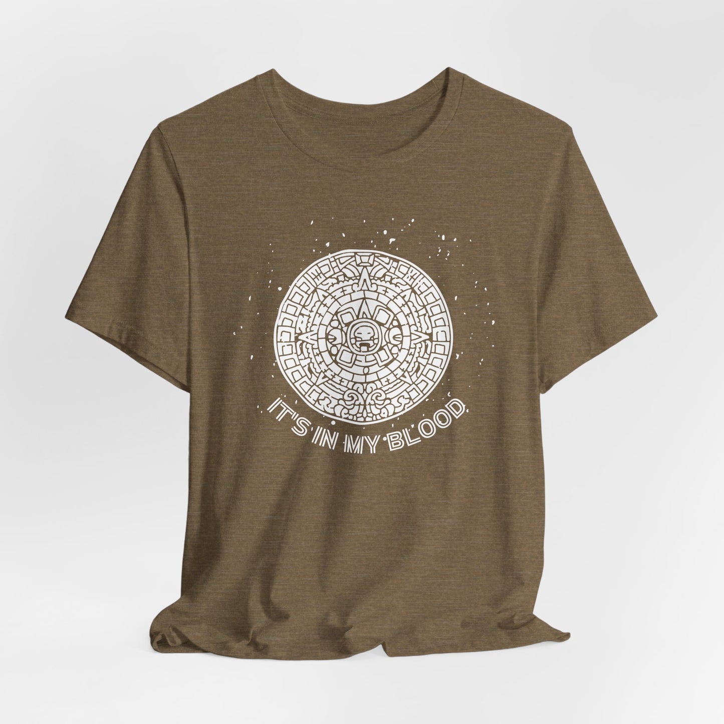 It's In my Blood Aztec shirt | Gift for Him Gift for Her Birthday Graduation Tee Mayan Tshirt