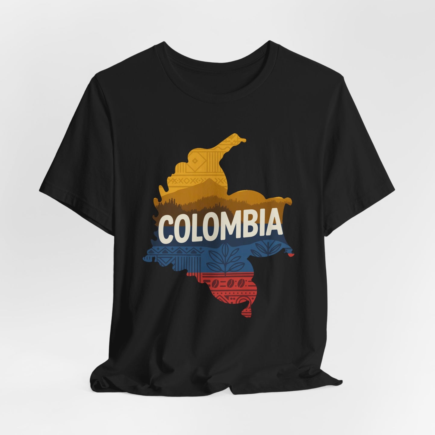 Colombia T-Shirt - Colombian Pride Tee - Orgullo Colombiano Shirt - Hispanic Heritage Gift - Colombia Amor