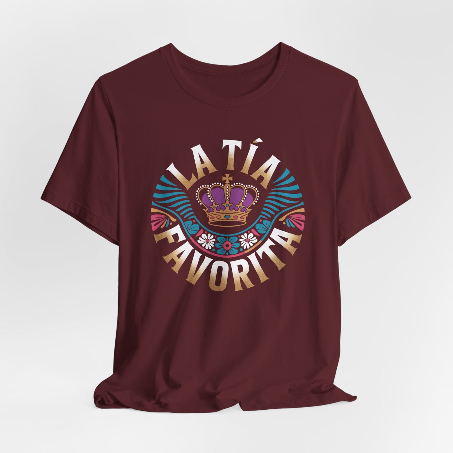La Tia Favorita Shirt - Proud Latina Aunt T-Shirt - Spanish Family Gift - Tia Love Tee - Hispanic Familia Gift - Tia Regalo