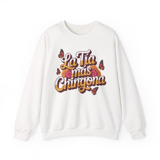 Tia Sweatshirt - Best Tia Ever Gift - Latino Family Pullover - Tia Favorita Hoodie - Hispanic Aunt Gift - Tia Vida Sweatshirt