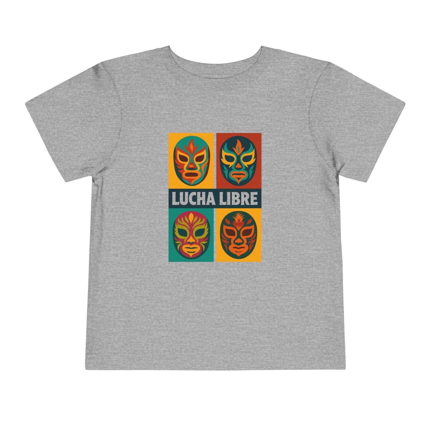 Lucha Libre Toddler Tee - Mexican Wrestling Kids Shirt - Latino Pride Baby Gift - Luchador Niños Camisa