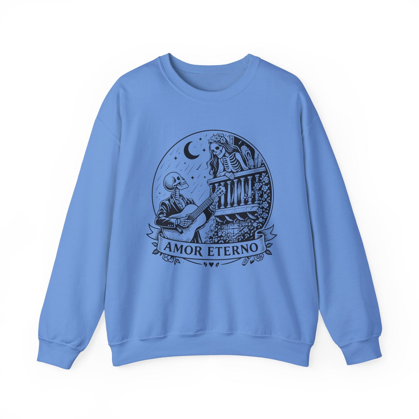 Amor Eterno Sweatshirt - Eternal Love Gift for Her - Latino Romance Couples Hoodie - Forever Amor Para Siempre