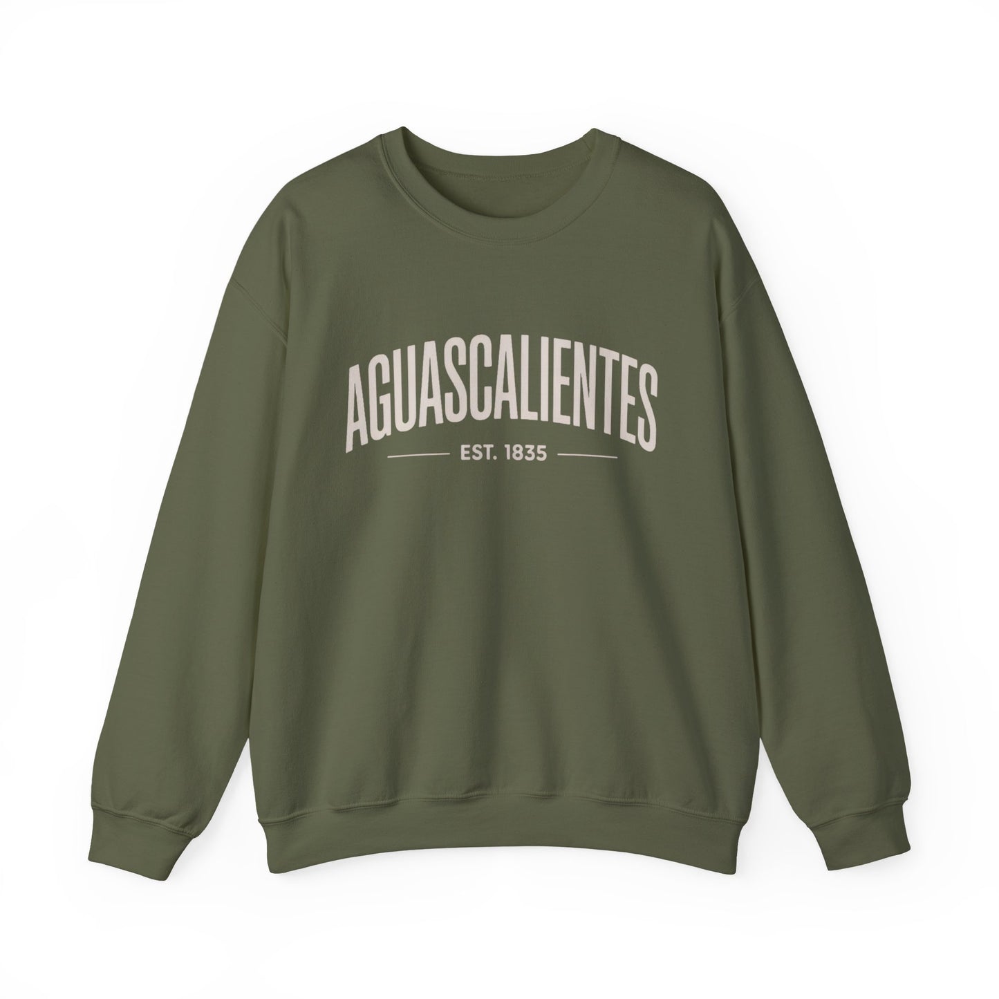 Aguascalientes Sweatshirt - Mexican State Pride Pullover - AGS Mexico Gift - Orgullo Mexicano Hispanic Heritage Wear