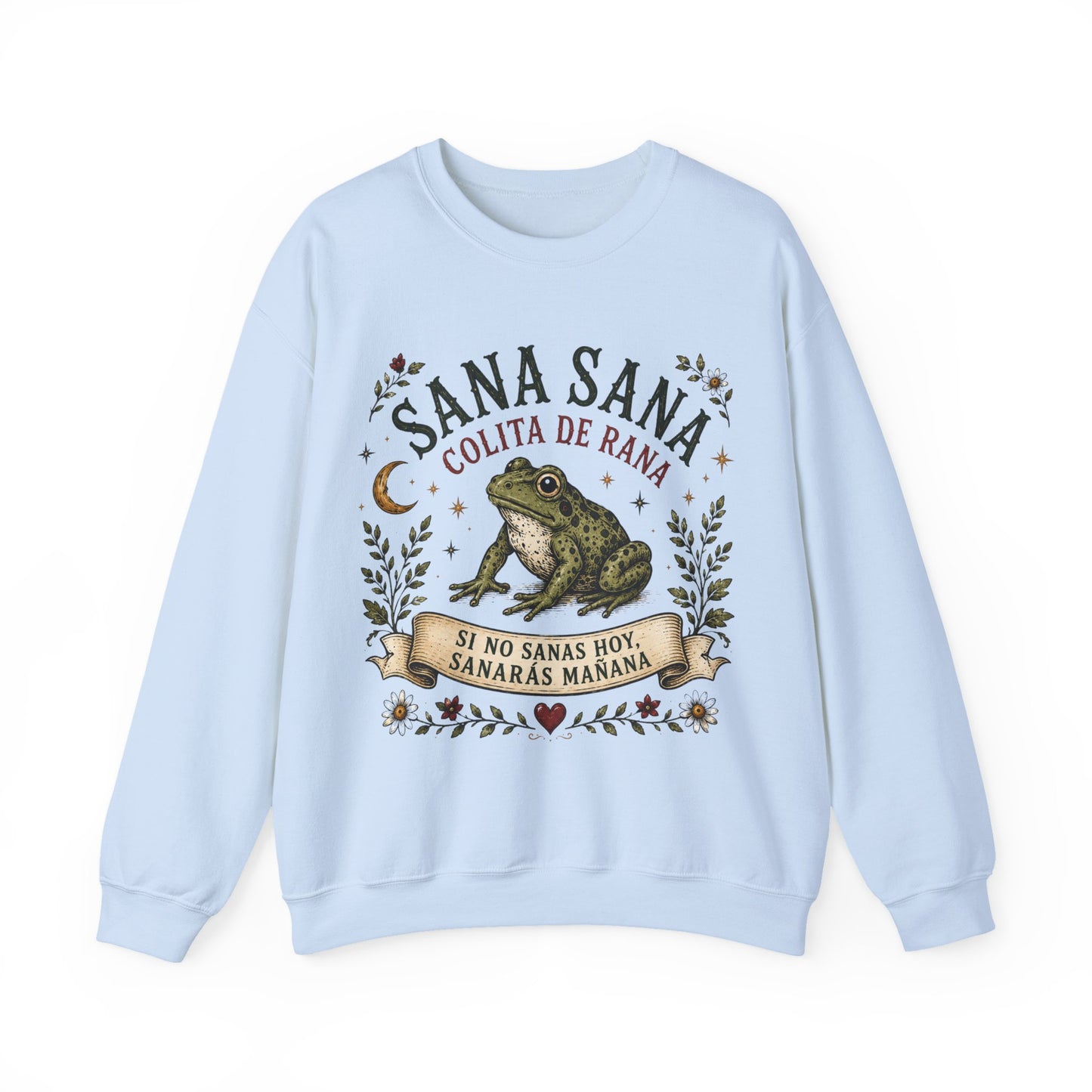 Colita De Rana Sweatshirt - Funny Spanish Saying Sudadera - Latina Gift - Bilingual Humor Pullover - Regalos Para Mujer
