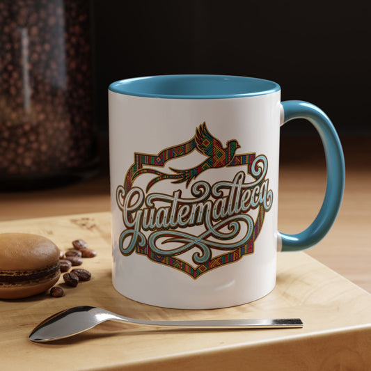 Guatemala Mug - Chapin Pride Coffee Cup | Guatemalan Gift | Cafe Guatemalteco | Hispanic Heritage | Guate Love