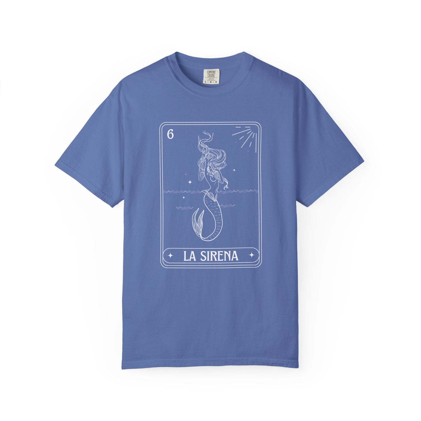 La Sirena Loteria Shirt | Comfort Colors , Strong Woman Latina Empowerment , Feminist Shirt, Gift for Her , Mexican Shirt , Latina Shirt