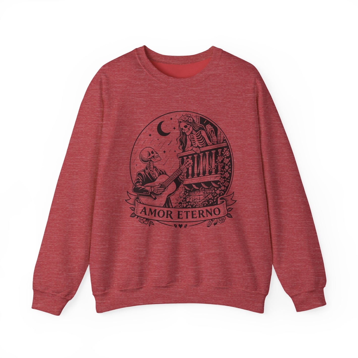 Amor Eterno Sweatshirt - Eternal Love Gift for Her - Latino Romance Couples Hoodie - Forever Amor Para Siempre
