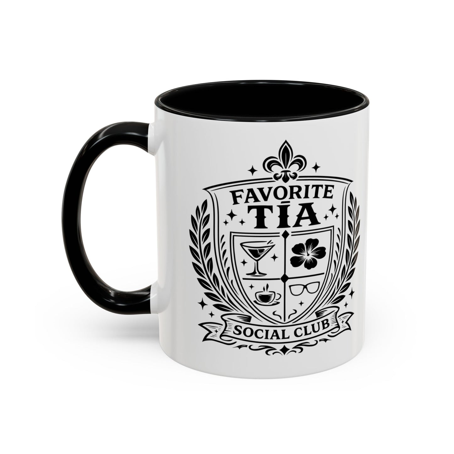 Tia Cup - Regalo Para Mi Tía Favorita | Spanish Aunt Gift Mug | Latina Family Gifts | Regalos En Español Para Mujer