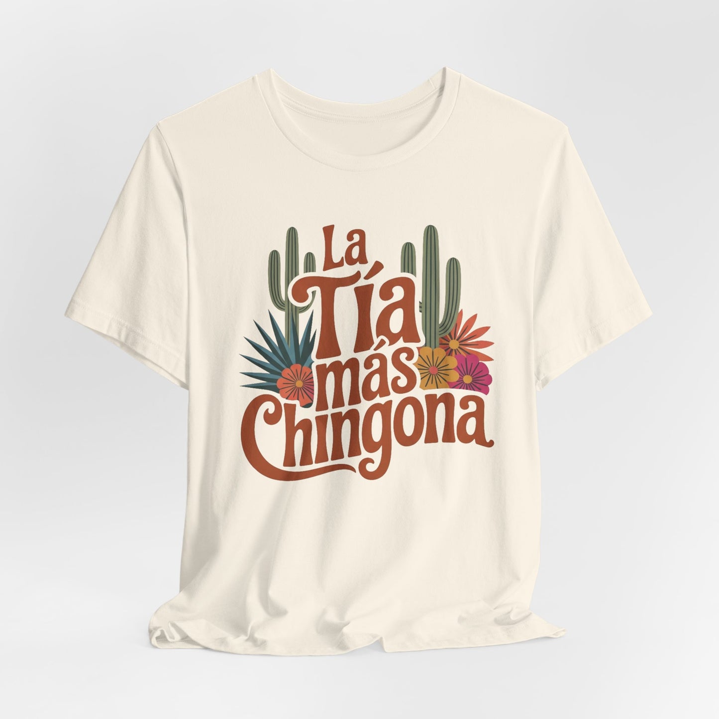 Tia T-Shirt - Proud Tia Gift - Latino Family Tee - Mi Tia Favorita - Hispanic Aunt Shirt - Tia Vida