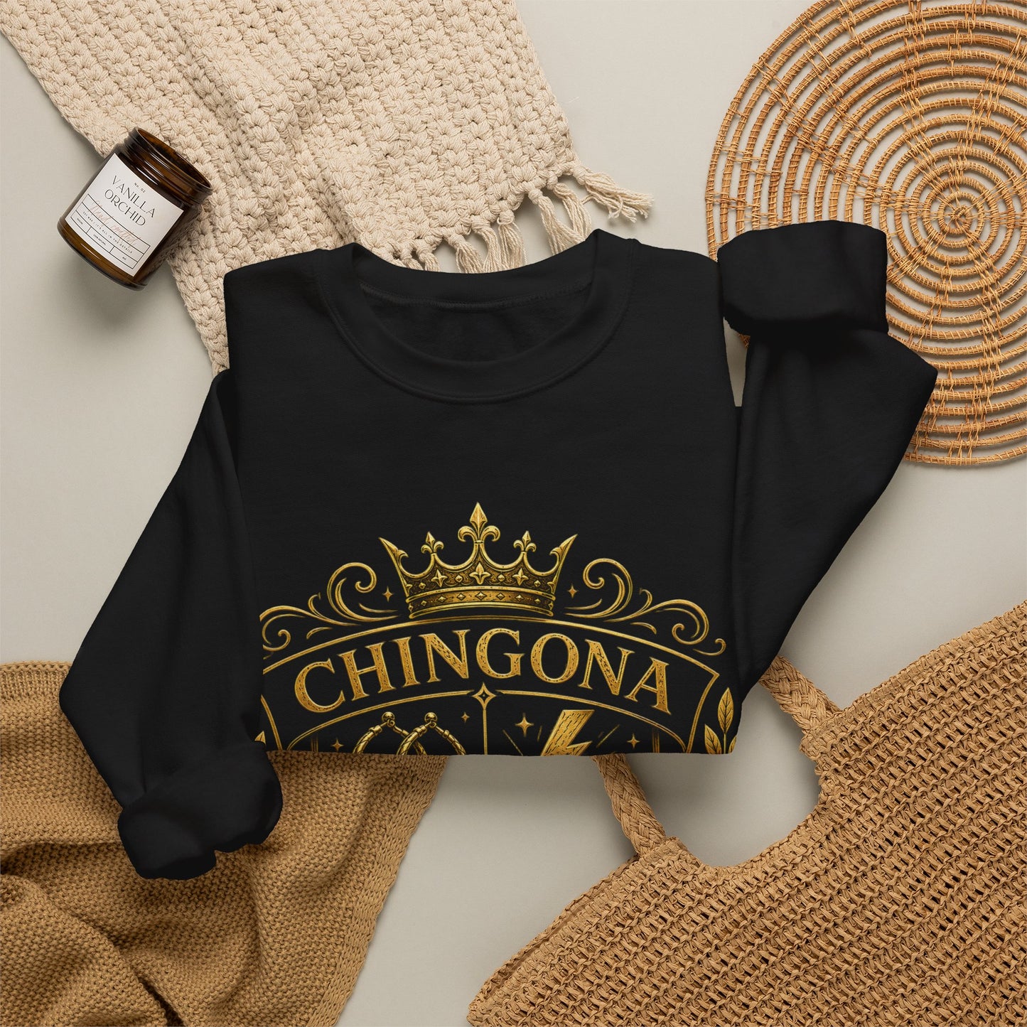 Chingona Comadre Energy Sweatshirt - Latina Gift for Her - Regalos para Mujer - Latina Pride Sudadera