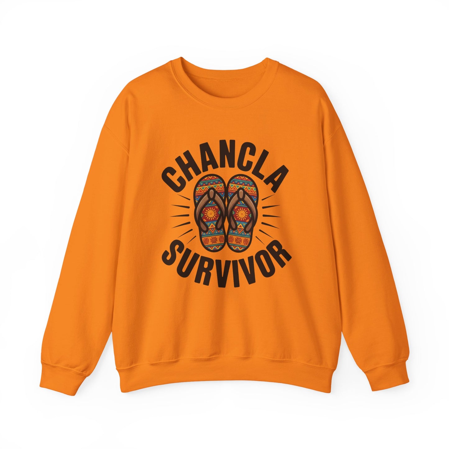 Chancla Sweatshirt - La Chancla Shirt - Latino Heritage Gift - Hispanic Pride Sudadera - Abuela Power - Mexican Humor