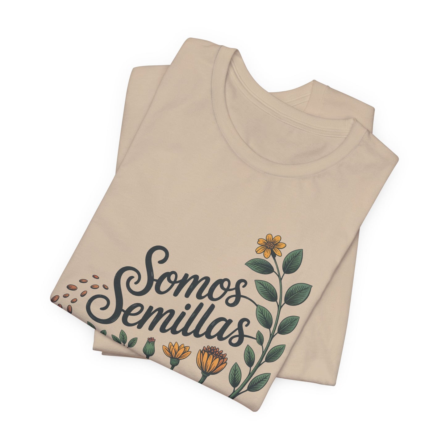 Somos Semillas T-Shirt | Latino Heritage Tee | Hispanic Culture Gift | Latinx Apparel | Somos Fuertes Shirt