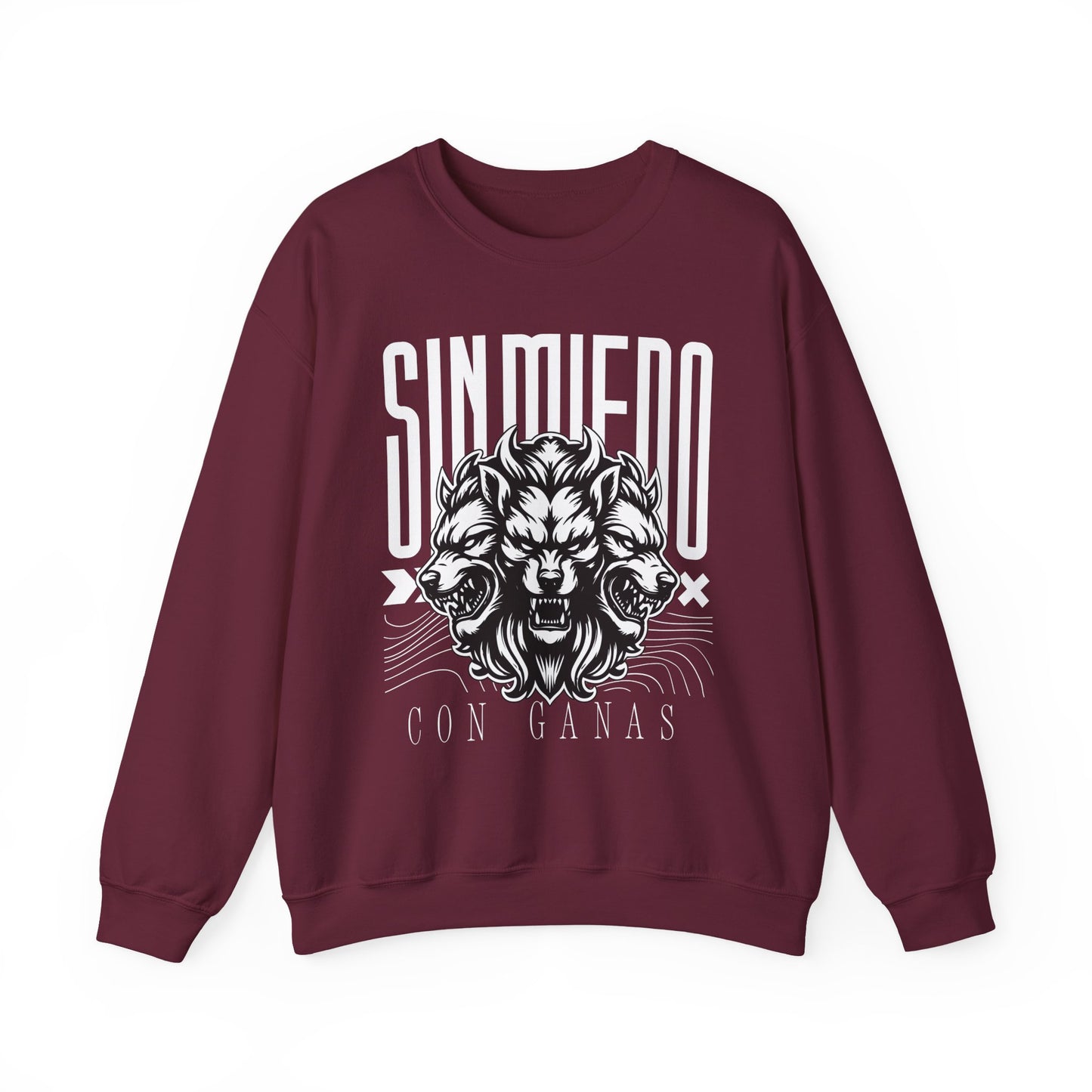 Sin Miedo Sweatshirt - Spanish Christian Faith Gift - Latino Religious Wear - Catholic Inspirational Hoodie