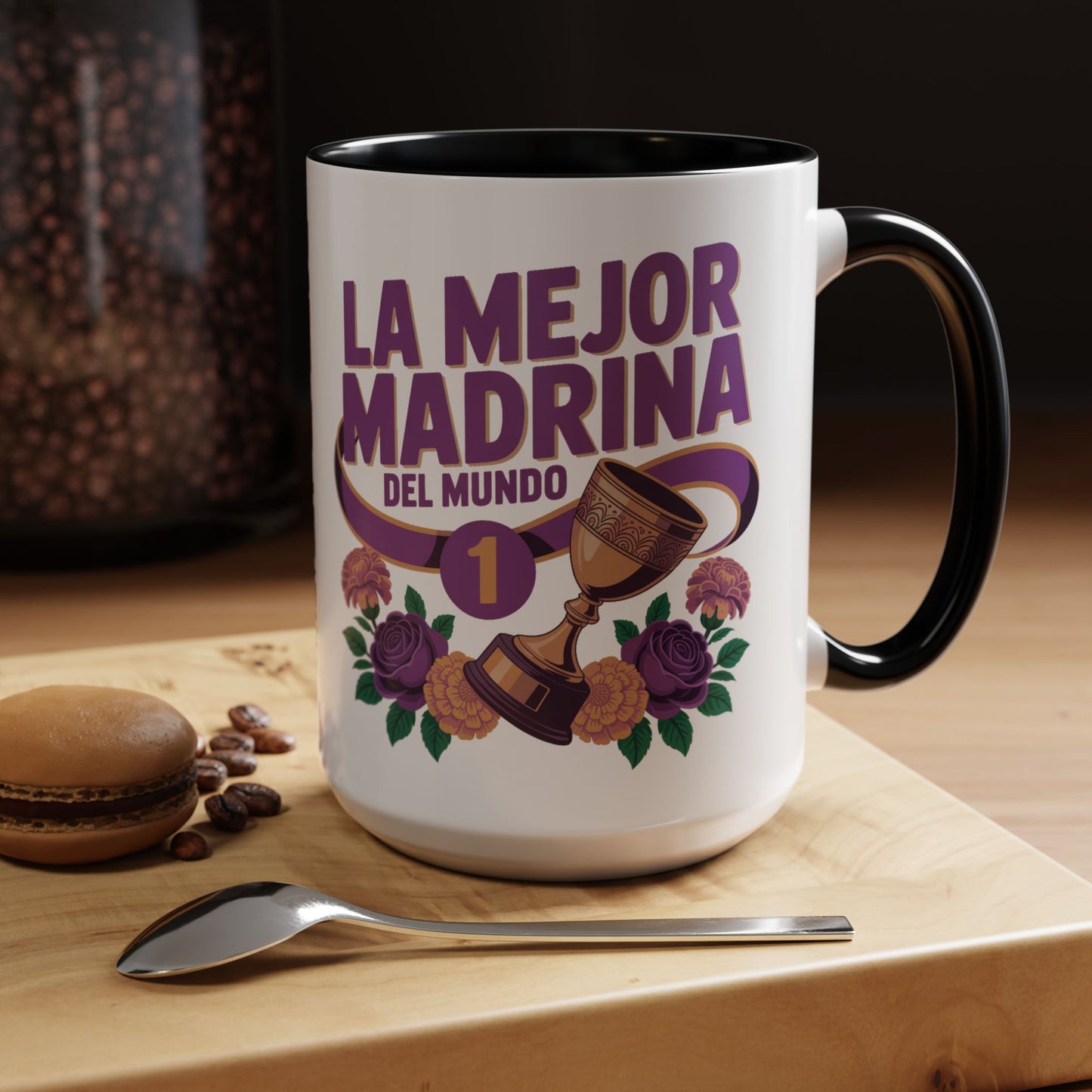 Madrina Mug - Godmother Gift in Spanish - Latina Gifts for Her - Taza de Madrina - Regalos para Mujer