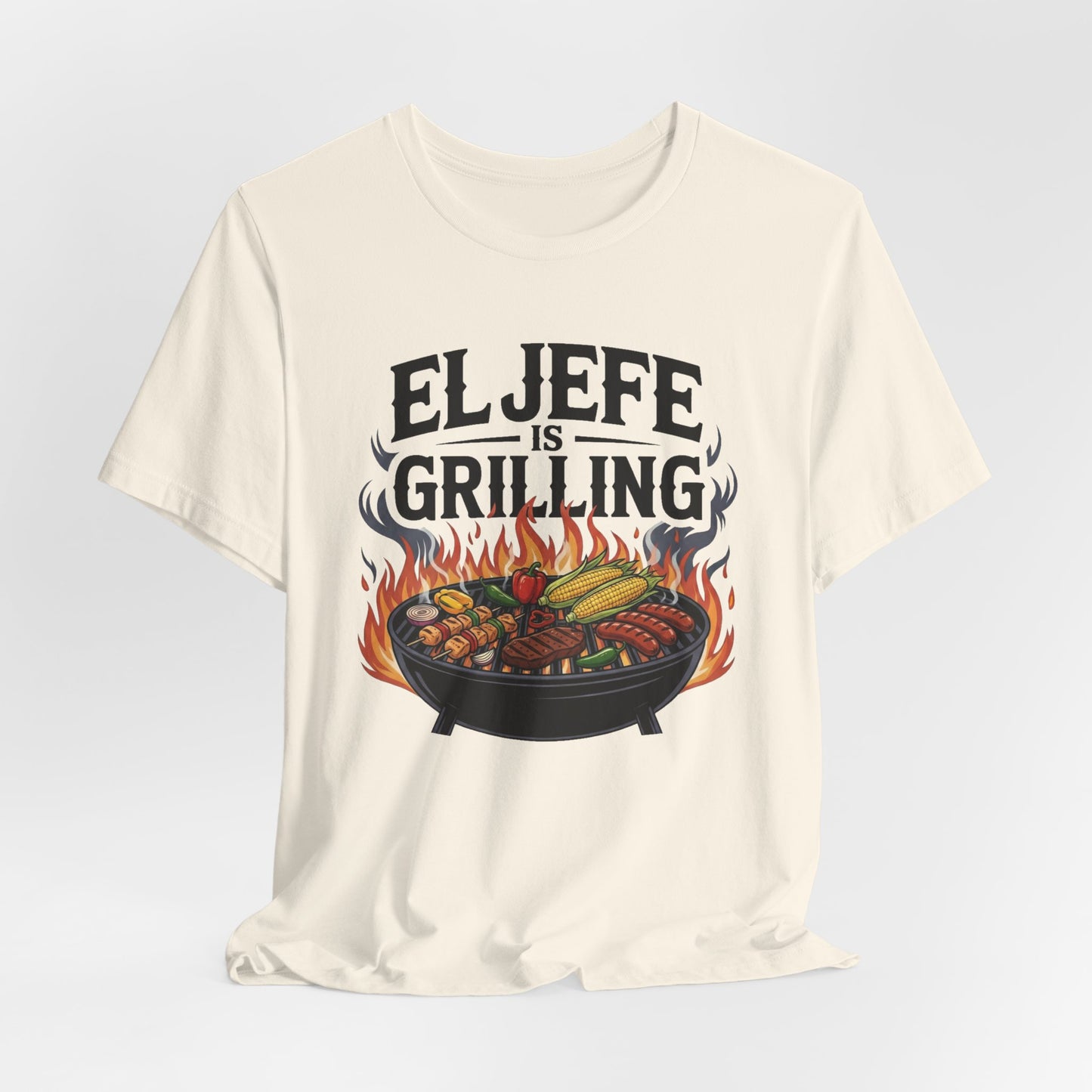 El Jefe T-Shirt - Latino Pride Boss Tee - Hispanic Heritage Gift - Jefe Papa Shirt - Spanish Tshirt for Men