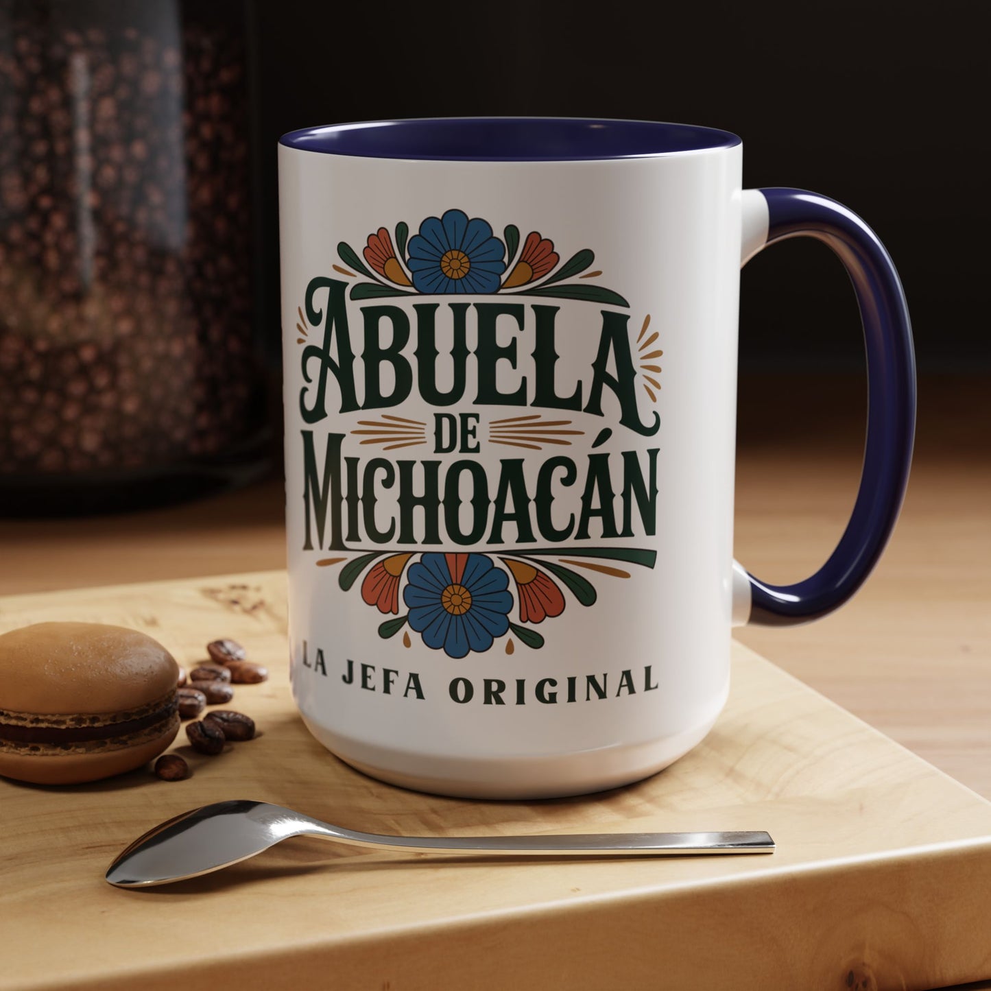 Abuela de Michoacan Mug - Spanish Grandma Coffee Cup Gift | Latino Family Mug | Abuelita Regalo | Hispanic Grandmother Present