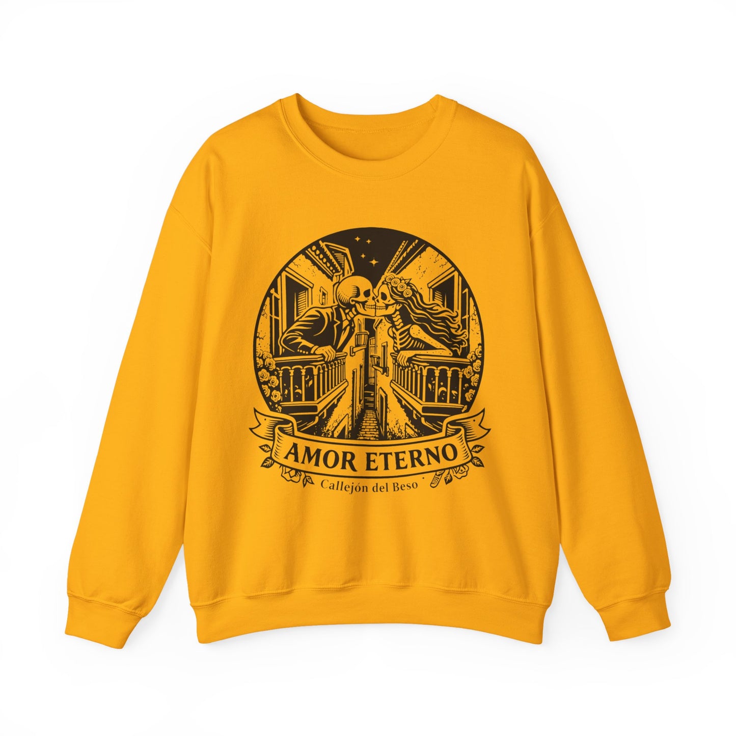 Amor Eterno Sweatshirt - Eternal Love Gift for Her, Hispanic Love Wear, Relationship Goals Corazon Forever Hoodie